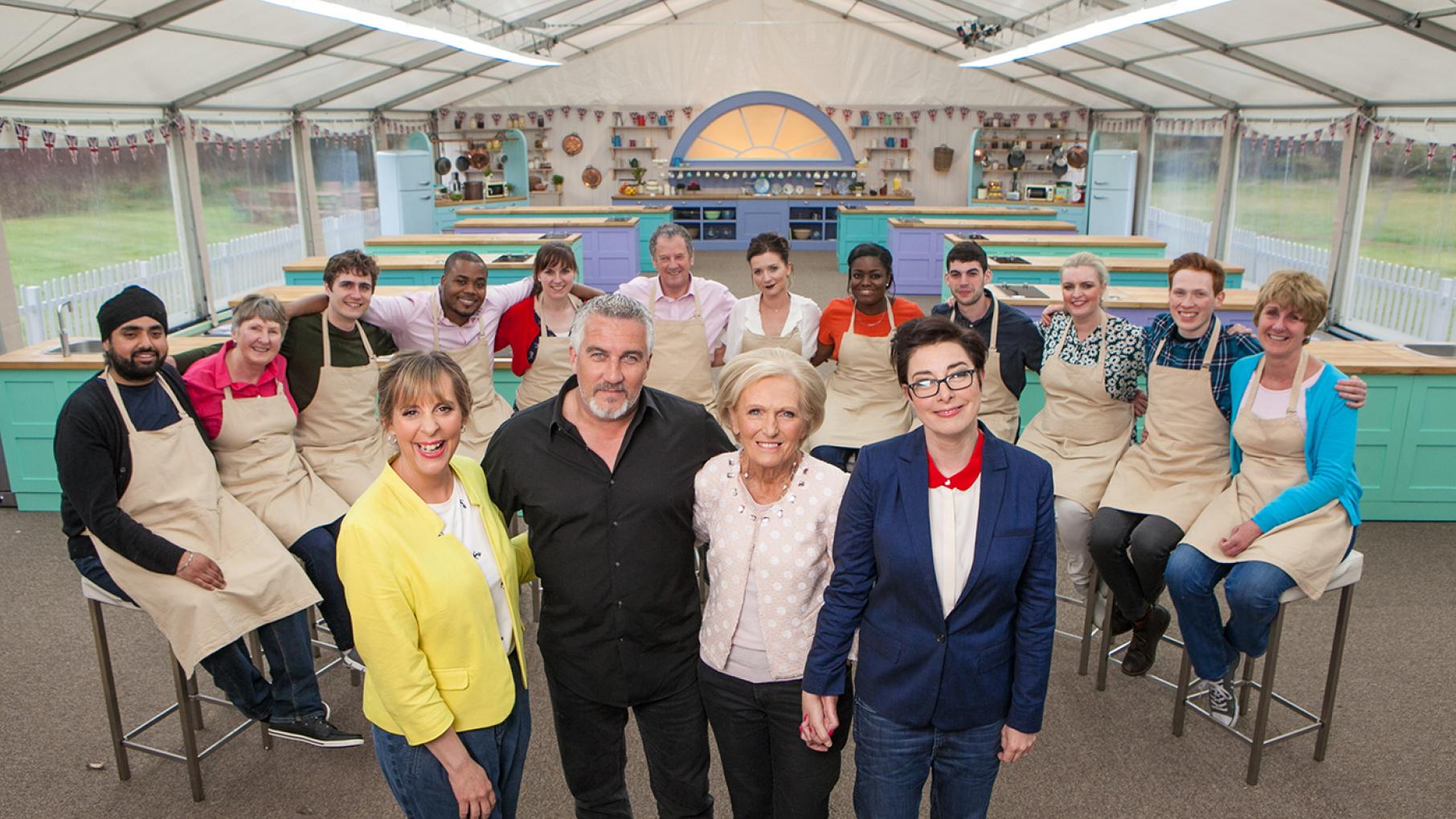 Season 4 contestants of The Great British Baking Show. Photo: Mark Bourdillon, © Love Productions