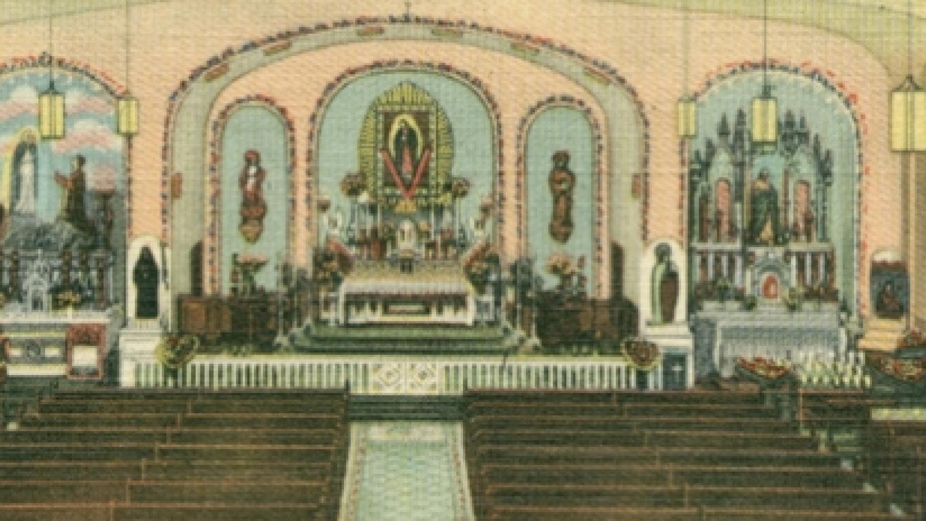 Our Lady of Guadalupe in Chicago. Image: From WTTW's 'Chicago Stories' Our Lady of Guadalupe in Chicago