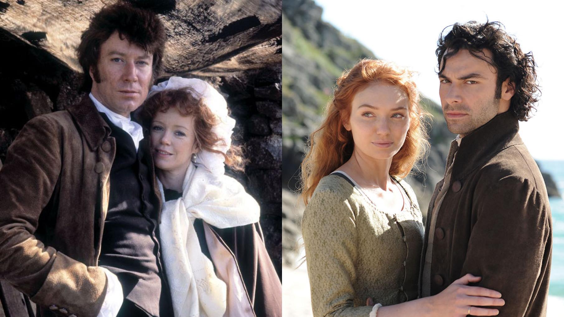 Photo: Mammoth Screen for BBC and Masterpiece (right) 'Poldark,' old and new.