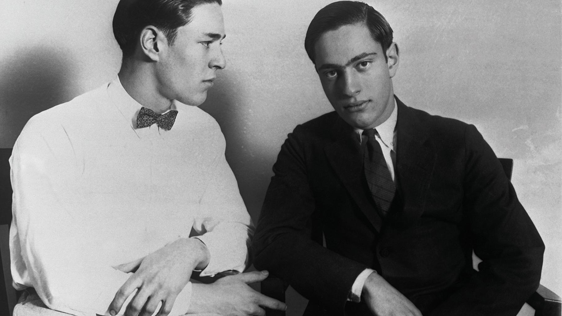 Richard Loeb and Nathan Leopold. Photo: Courtesy of Bettmann/CORBIS