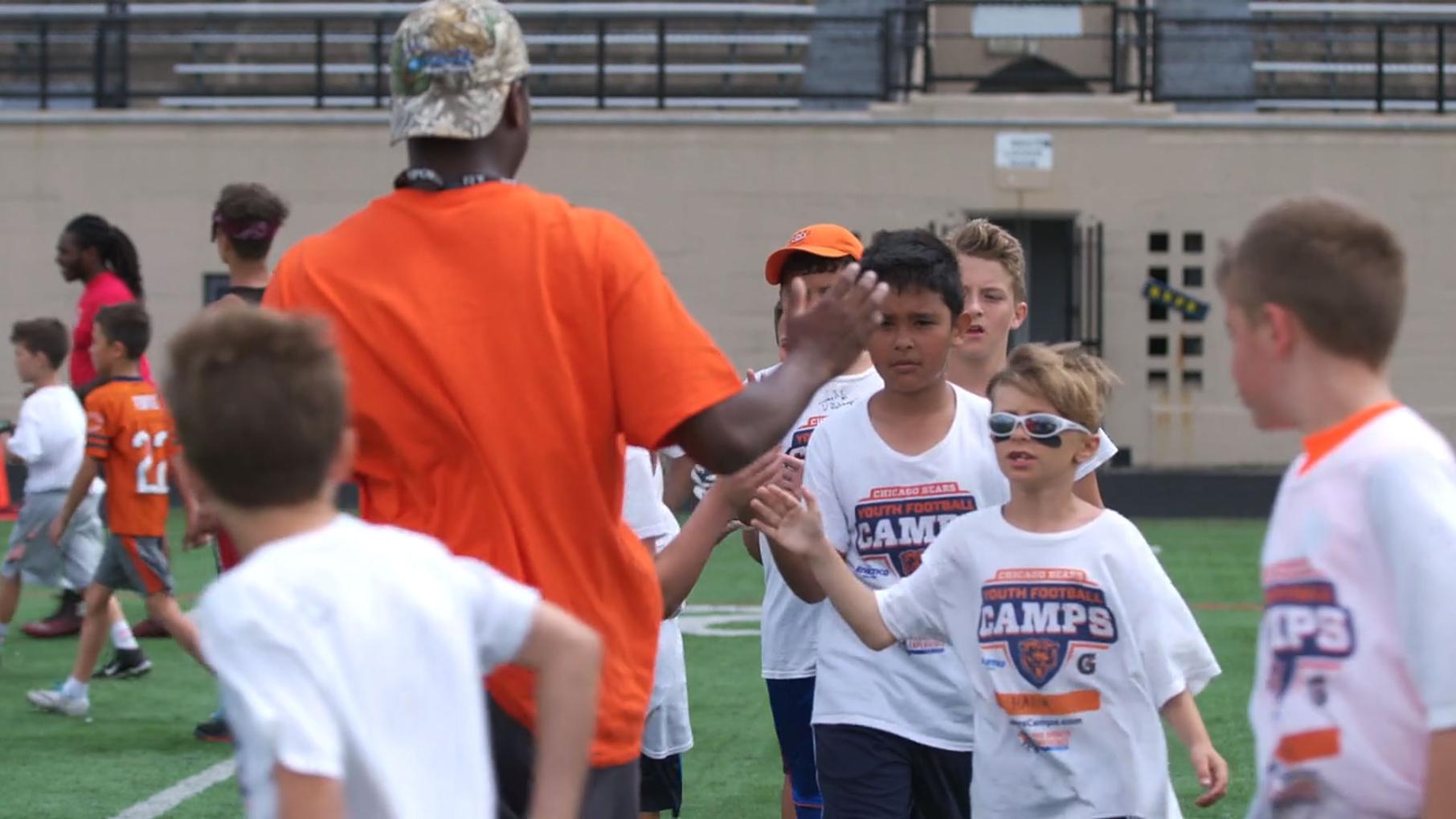 Mike Leonard football camp