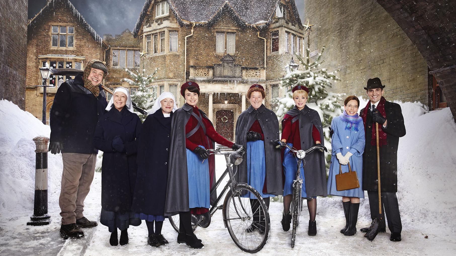 Photo: Neal Street Productions 2017 Call the Midwife holiday special. Photo: Neal Street Productions 2017