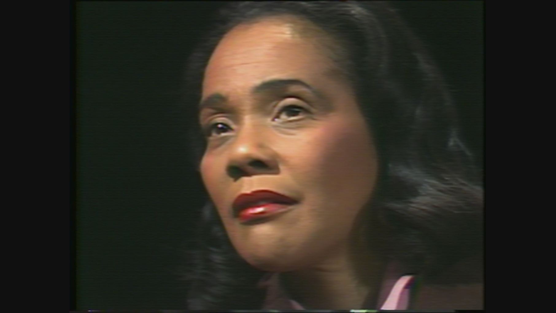 Coretta Scott King, the widow of Martin Luther King, Jr. on WTTW
