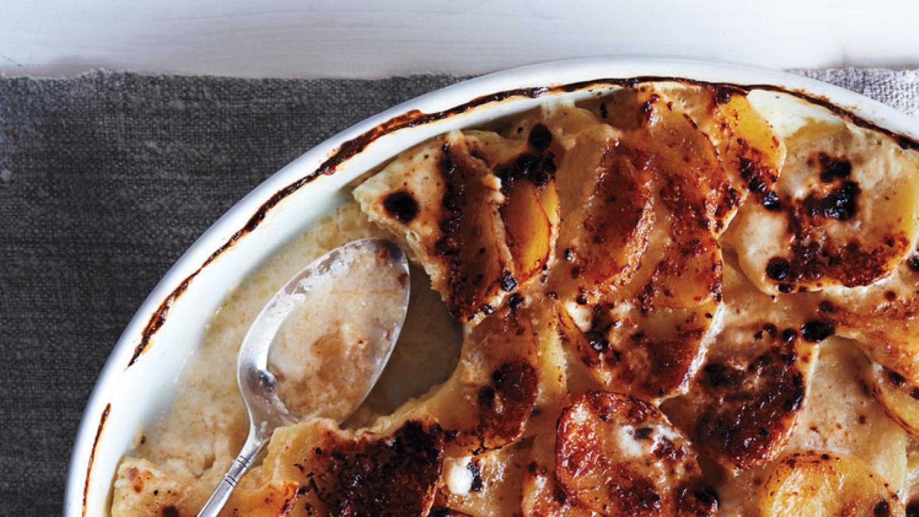 Martha Stewart's Scalloped Potatoes. Photo: Adrian Mueller