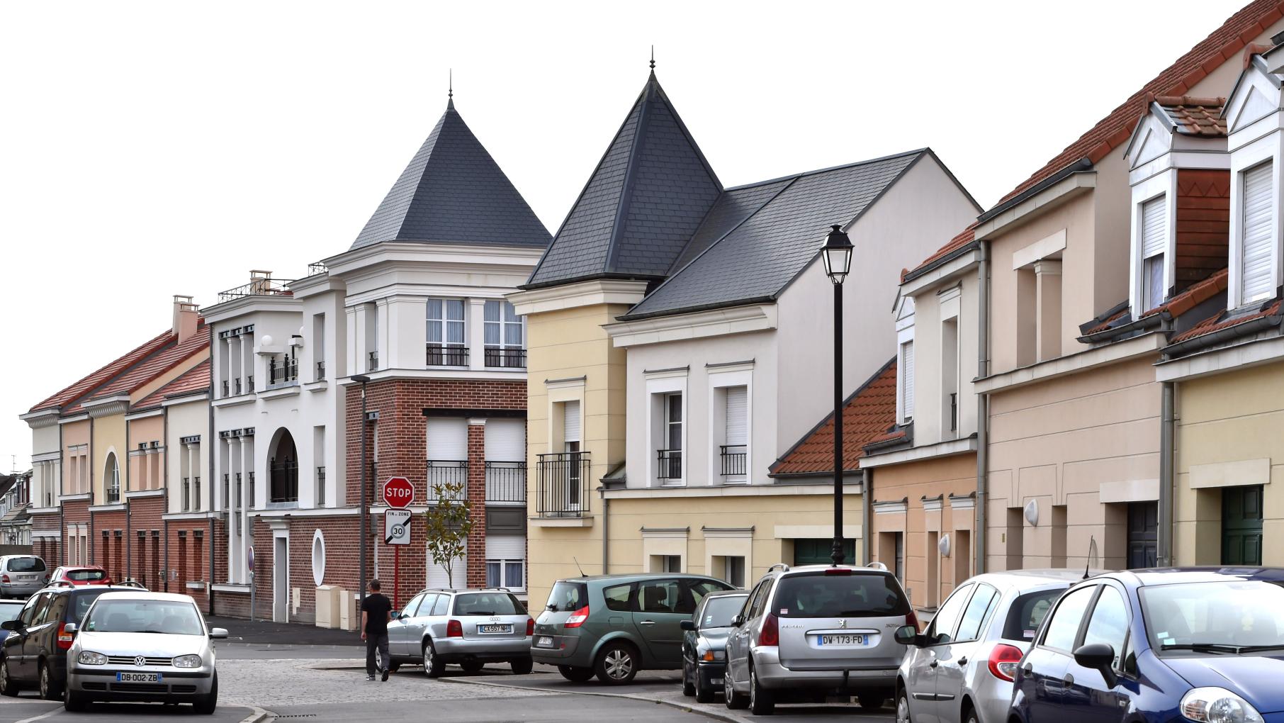 A section of the northern French mining town of Courrières redesigned by the Breitmans