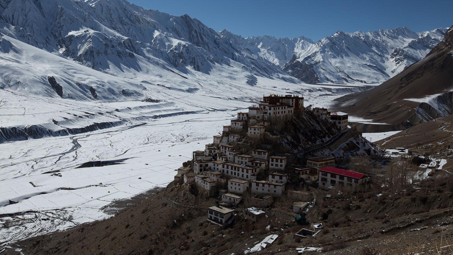 Key monastery in India's Spiti Valley. Photo: Hector Skevington-Postles Key monastery in India's Spiti Valley. Photo: Hector Skevington-Postles