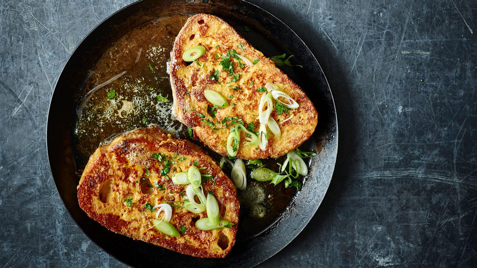Nigella Lawson's Parmesan French Toast. Photo: WGBH
