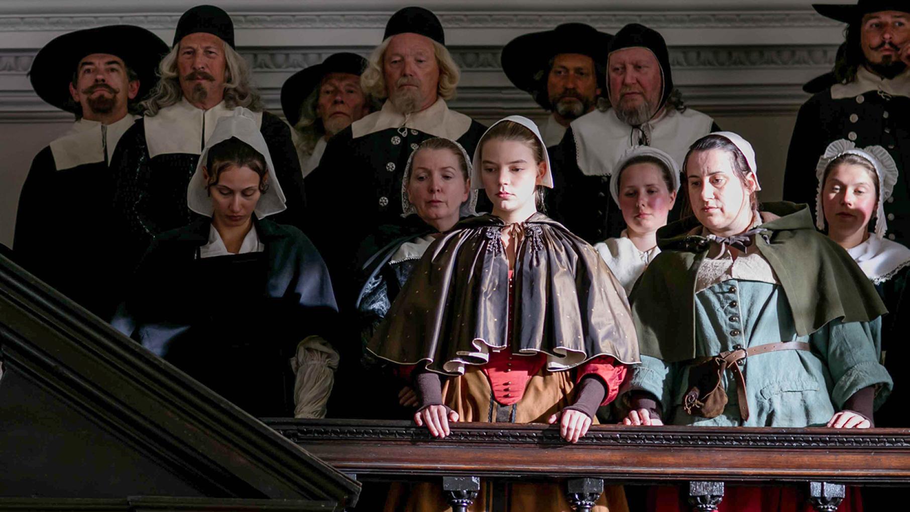 Can Nella save Johannes as he is put on trial for assault and sodomy? Photo: The Forge/Laurence Cendrowicz for BBC and MASTERPIECE Anya Taylor-Joy as Nella in The Miniaturist. Photo: The Forge/Laurence Cendrowicz for BBC and MASTERPIECE
