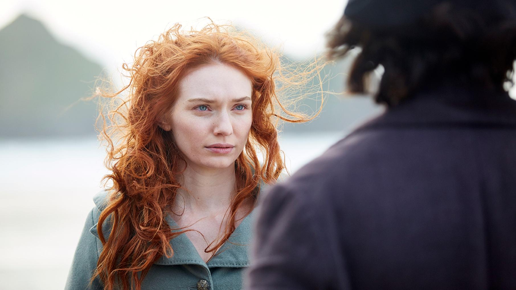 Eleanor Tomlinson as Demelza in Poldark. Photo: Mammoth Screen for BBC and MASTERPIECE