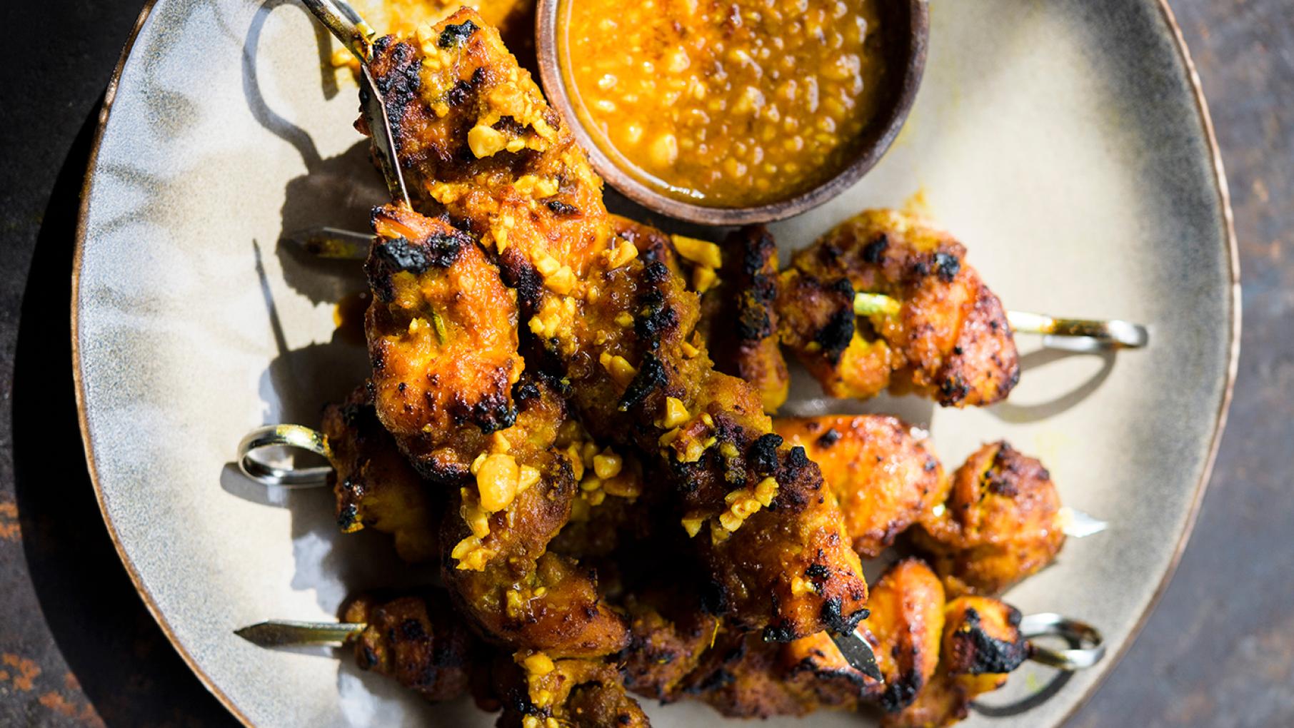 Milk Street's Singapore Chicken Satay. Photo: Connie Miller of CB Creatives