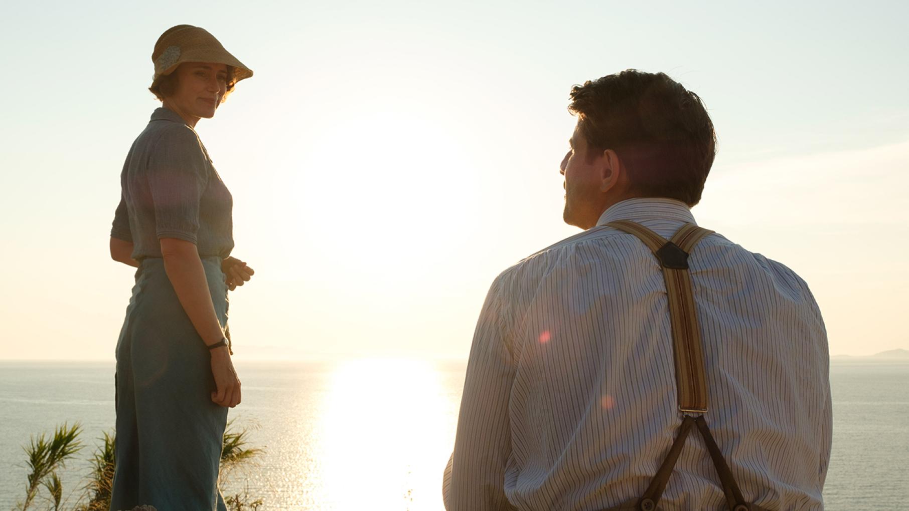 Louisa tries to help Spyros out of his depression in the wake of his wife's abandonment of him. Photo: Joss Barratt for Sid Gentle Films & MASTERPIECE Louisa Durrell (KEELEY HAWES) & Spiro (ALEXIS GEORGOULIS) in The Durrells in Corfu. Photo: Joss Barratt for Sid Gentle Films & MASTERPIECE