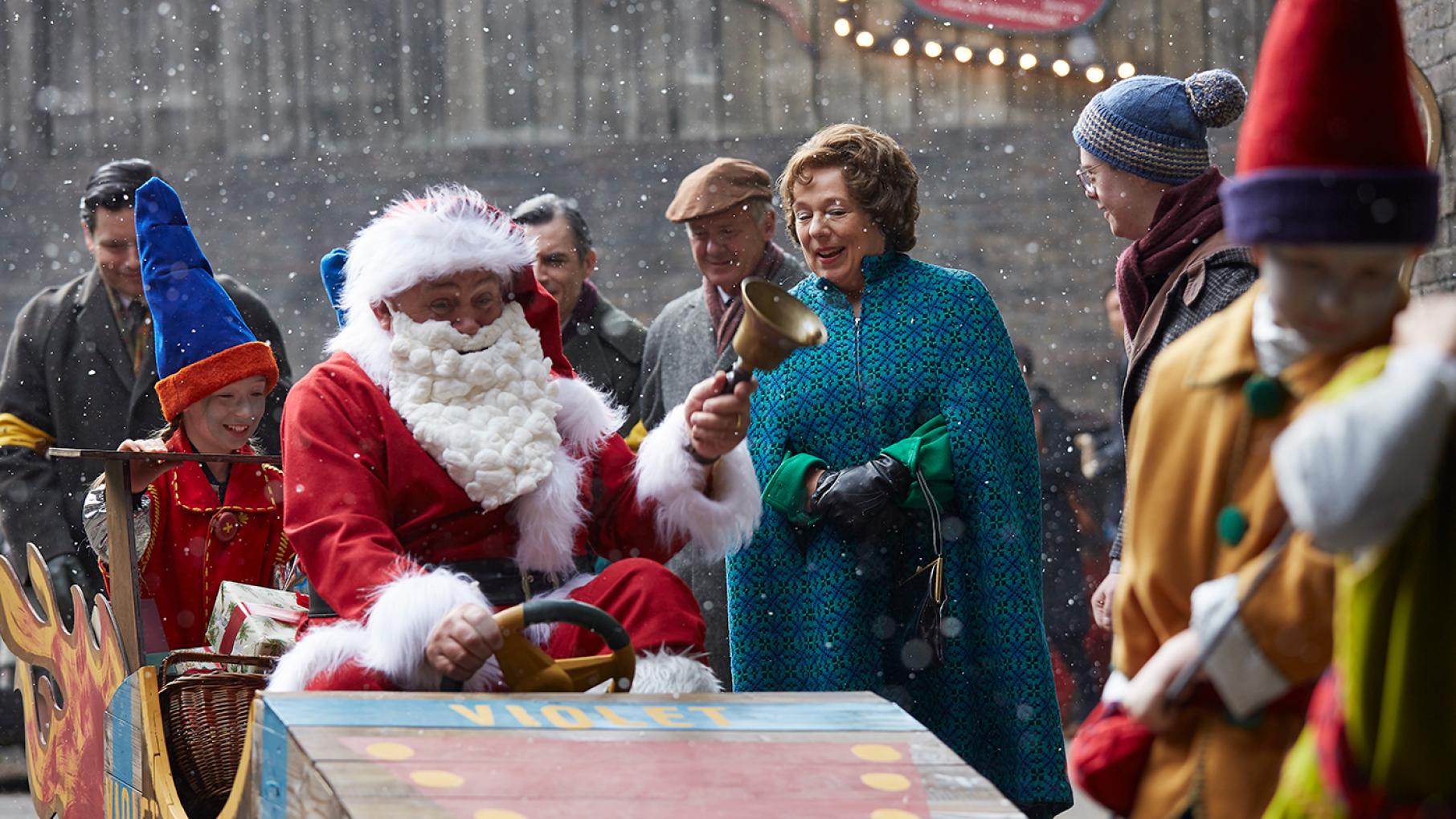 Fred and Violet Buckle and Reggie in the Call the Midwife holiday special. Photo: Neal Street Production/BBC