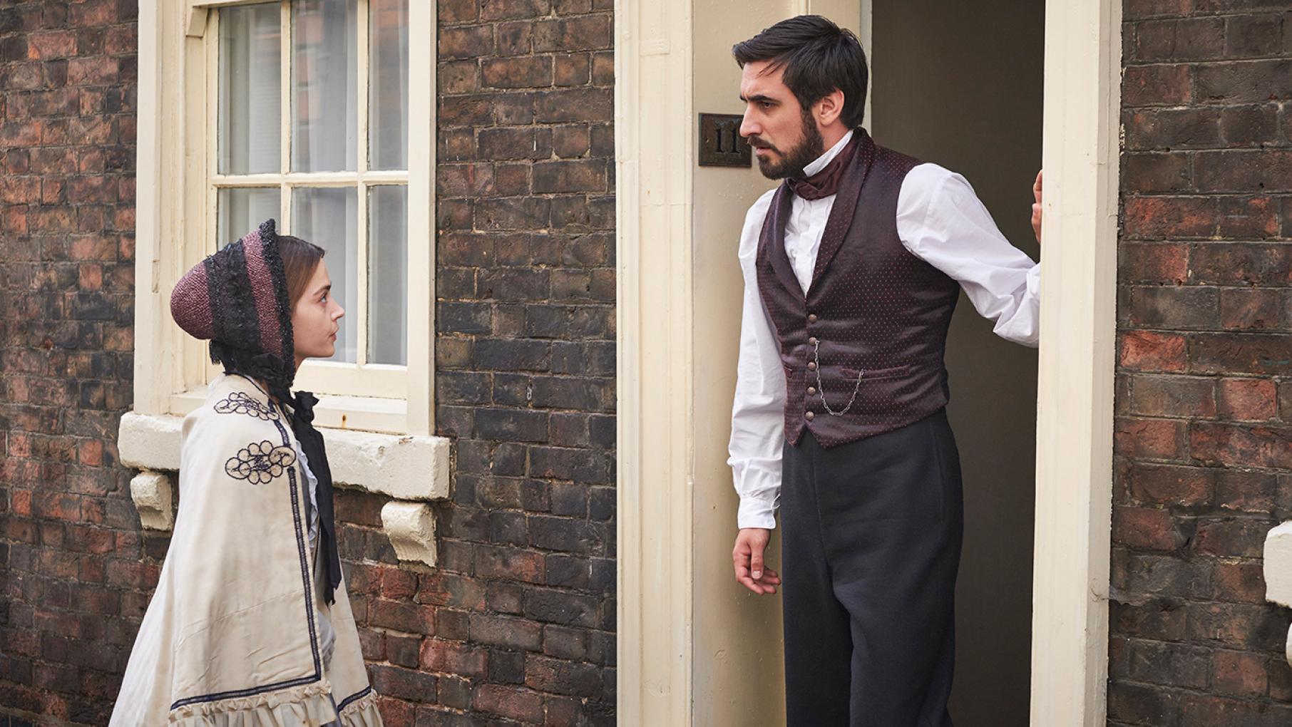 Victoria is driven to reconcile with Skerrett due to harsh circumstances. Photo: Justin Slee/ITV Plc for MASTERPIECE Victoria and Francatelli. Photo: Justin Slee/ITV Plc for MASTERPIECE