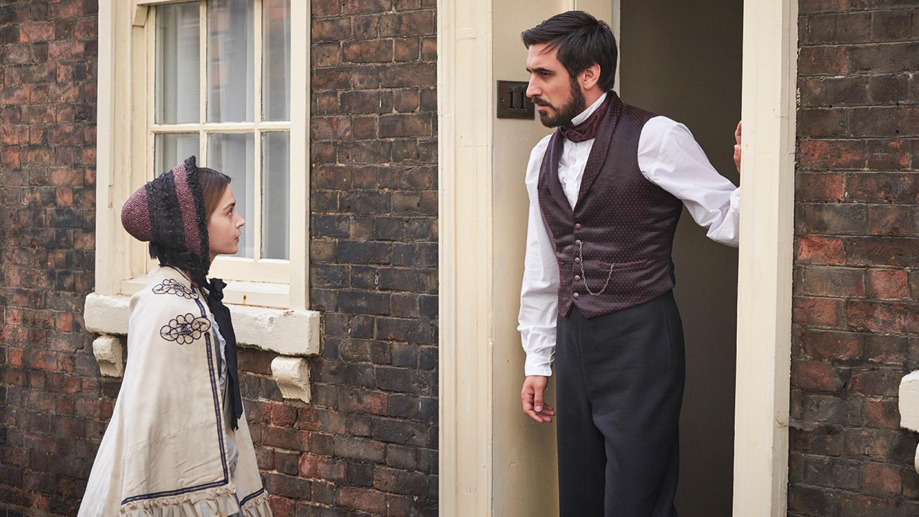 Victoria and Francatelli. Photo: Justin Slee/ITV Plc for MASTERPIECE