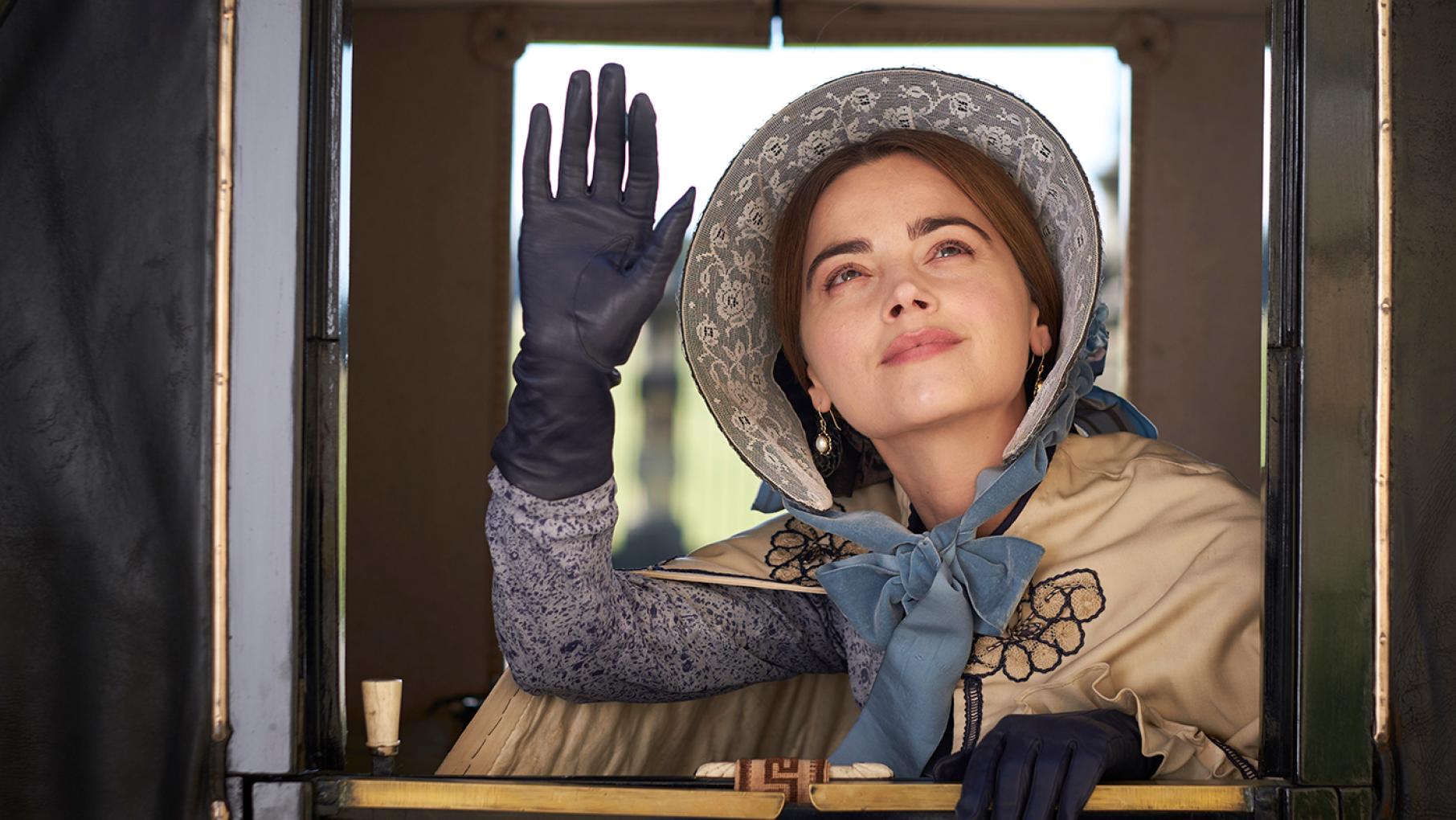 Victoria decides to visit Ireland to see the state of the country after the Potato Famine and understand the extent of support for Irish independence. Photo: Justin Slee/ITV Plc for MASTERPIECE Jenna Coleman as Victoria. Photo: Justin Slee/ITV Plc for MASTERPIECE