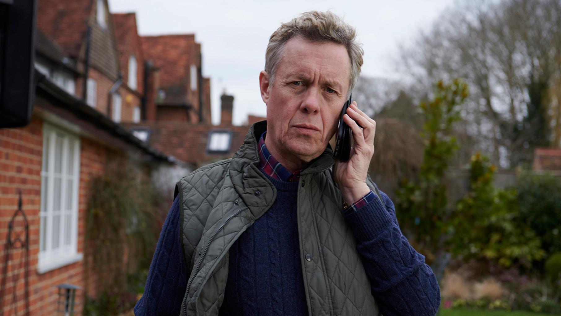 The four schoolmates all make sure they remember New Year's Eve 1999 the same way before speaking to the detectives. Photo: Mainstreet Pictures for ITV and MASTERPIECE Tim (Alex Jennings) in Unforgotten. Photo: Mainstreet Pictures for ITV and MASTERPIECE
