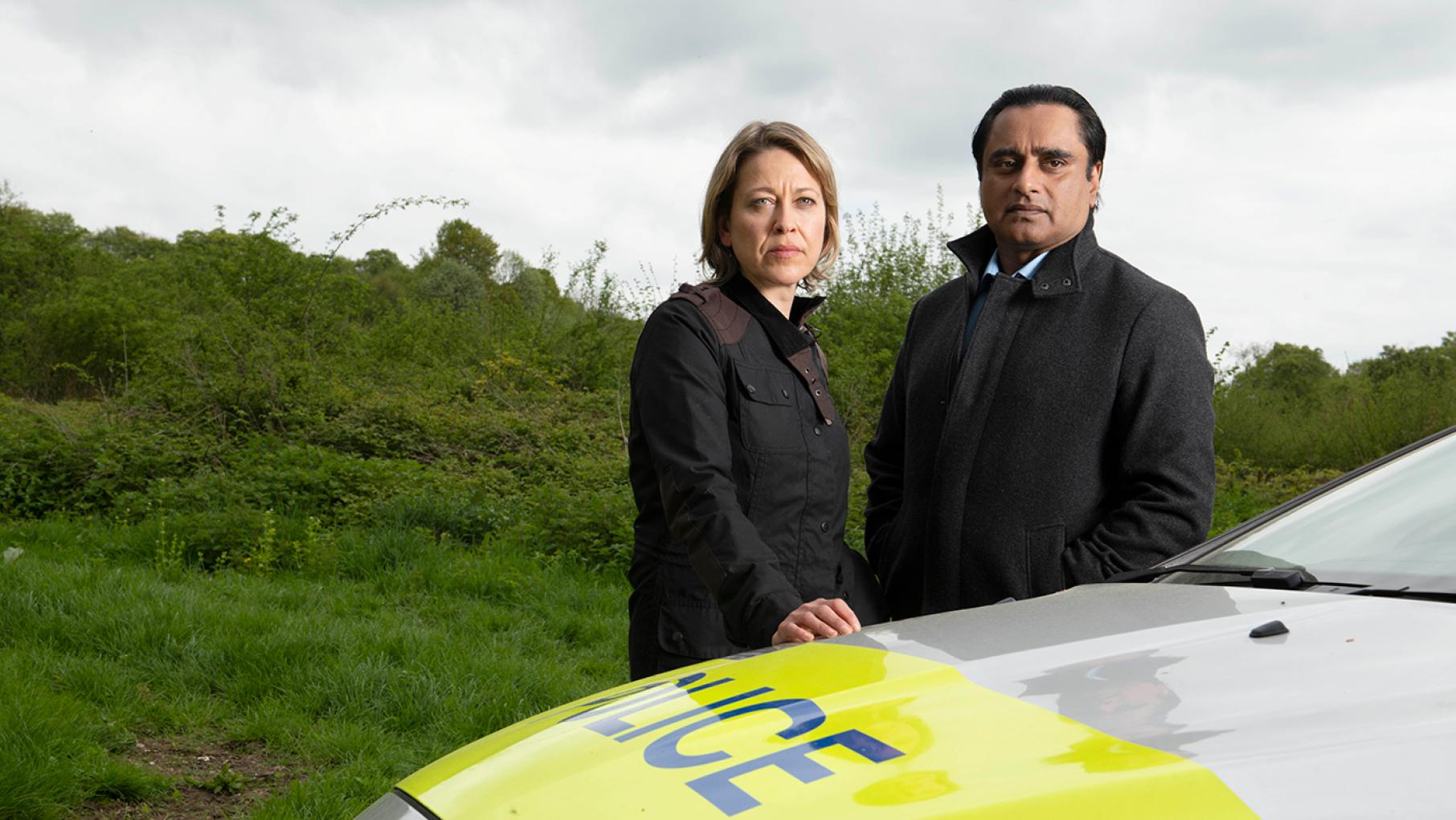 Photo: Mainstreet Pictures for ITV and MASTERPIECE Cassie and Sunny in Unforgotten. Photo: Mainstreet Pictures for ITV and MASTERPIECE
