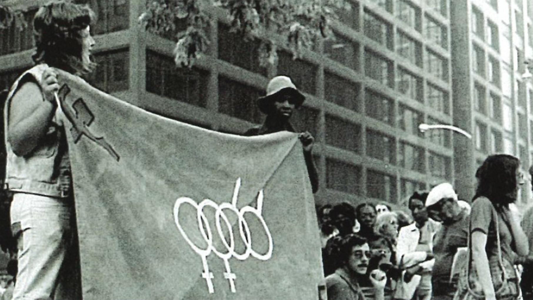 The first Chicago Pride march was held to commemorate the Stonewall uprising. Photo: Courtesy Rich Pfeiffer A pride parade in Chicago in the 1970s. Photo: Courtesy Rich Pfeiffer