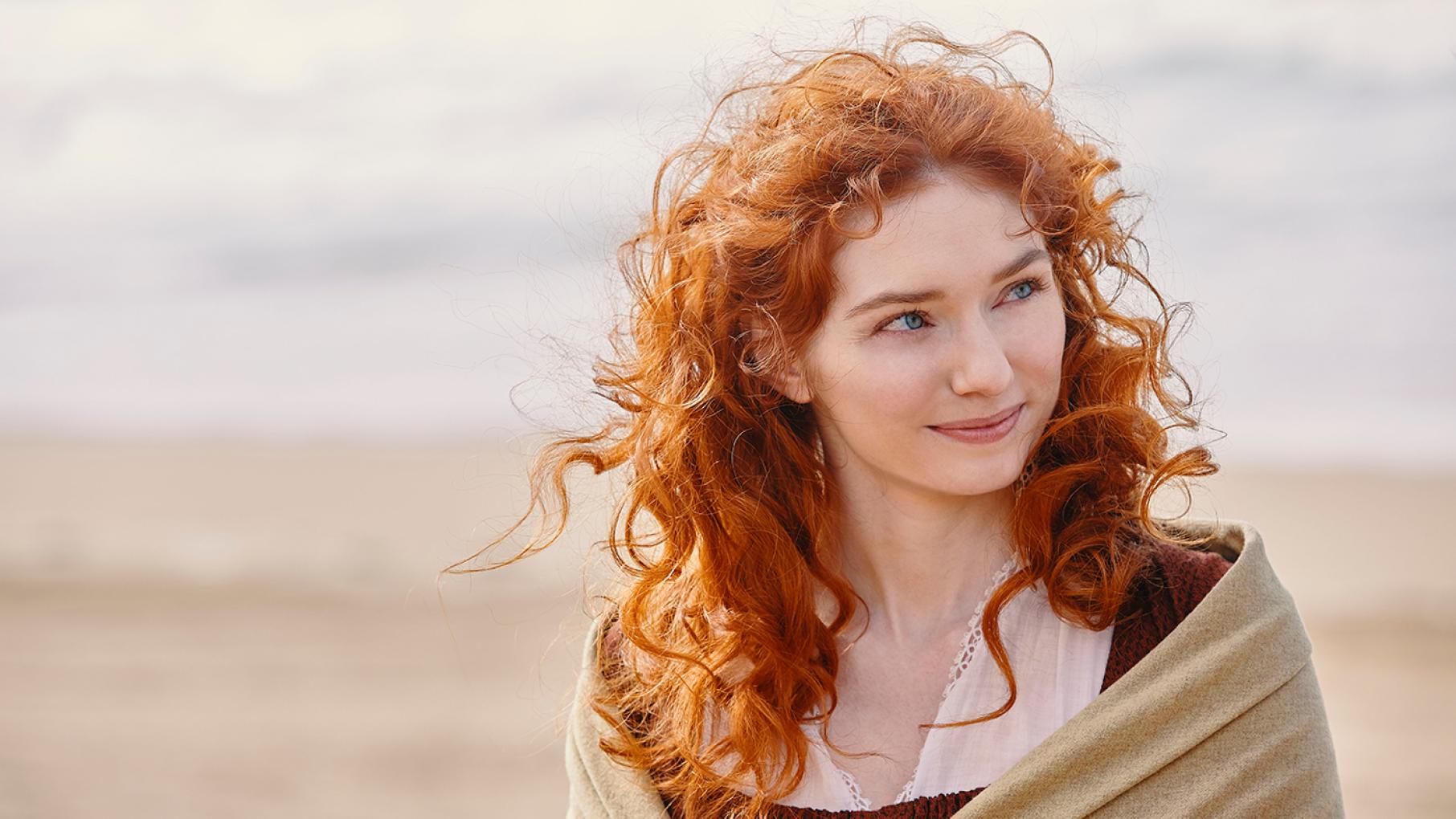 Eleanor Tomlinson as Demelza in season 5 of Poldark. Photo: Mammoth Screen