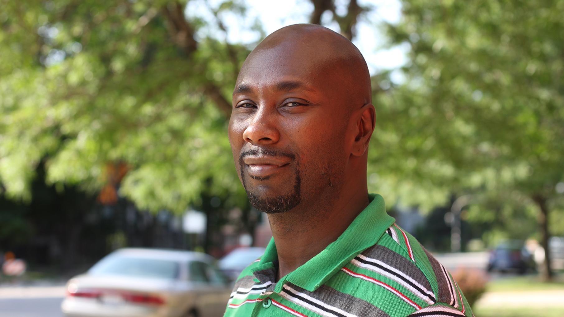 Reality Allah, an outreach worker with READI Chicago and subject of the upcoming WTTW digital series FIRSTHAND. Photo: WTTW and Zakkiyyah Najeebah Reality Allah. Photo: WTTW and Zakkiyyah Najeebah