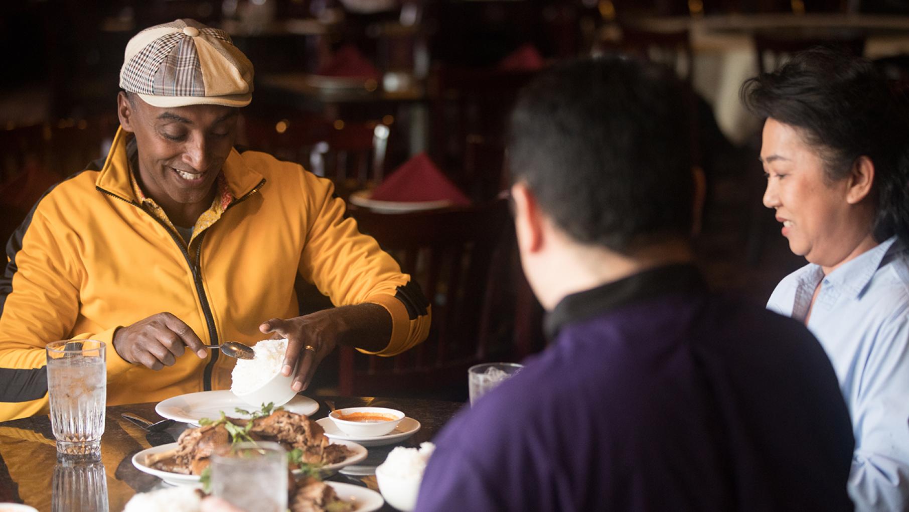 Marcus Samuelsson in Las Vegas in No Passport Required
