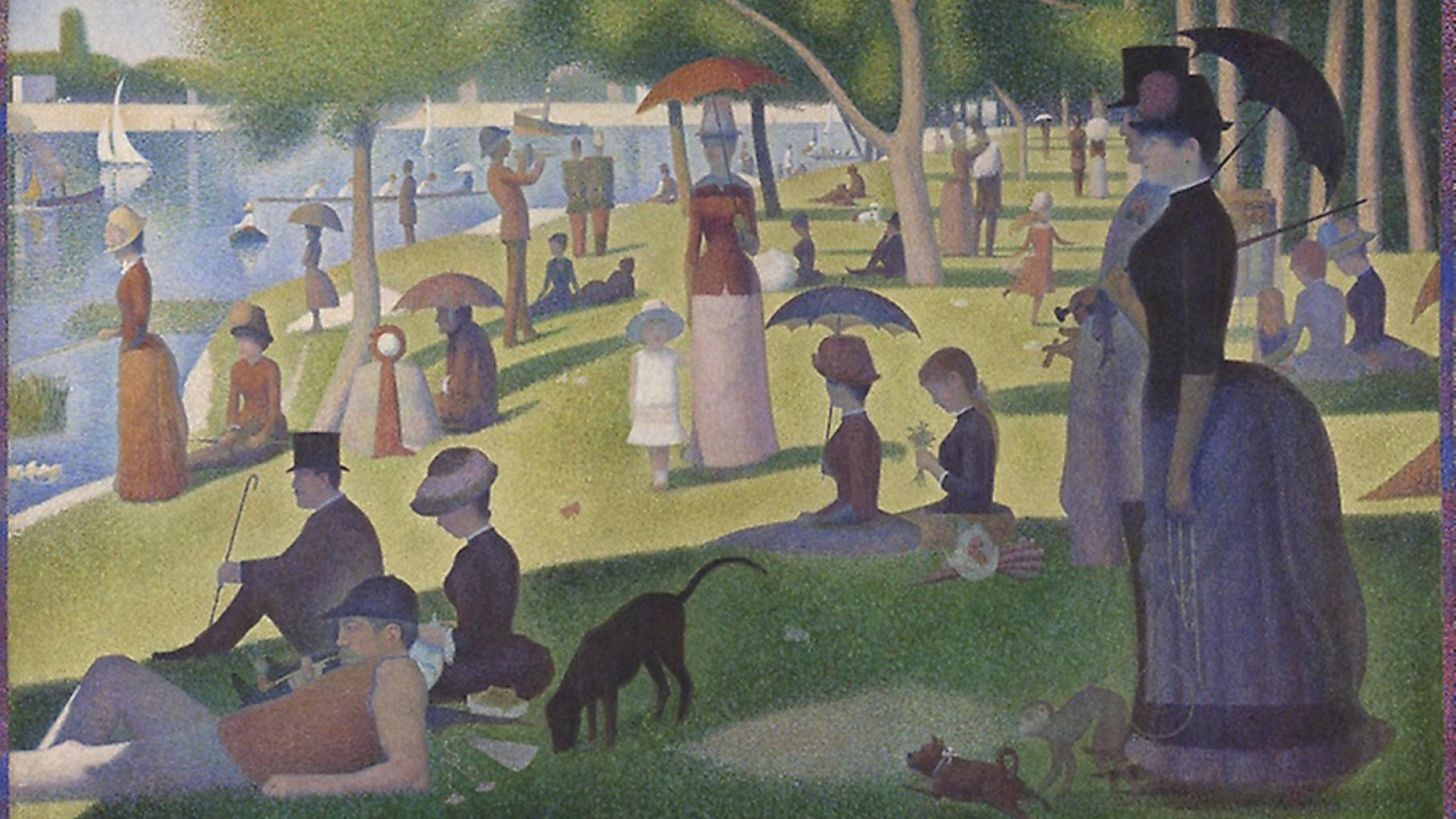 Georges Seurat. A Sunday on La Grande Jatte, 1884. The Art Institute of Chicago