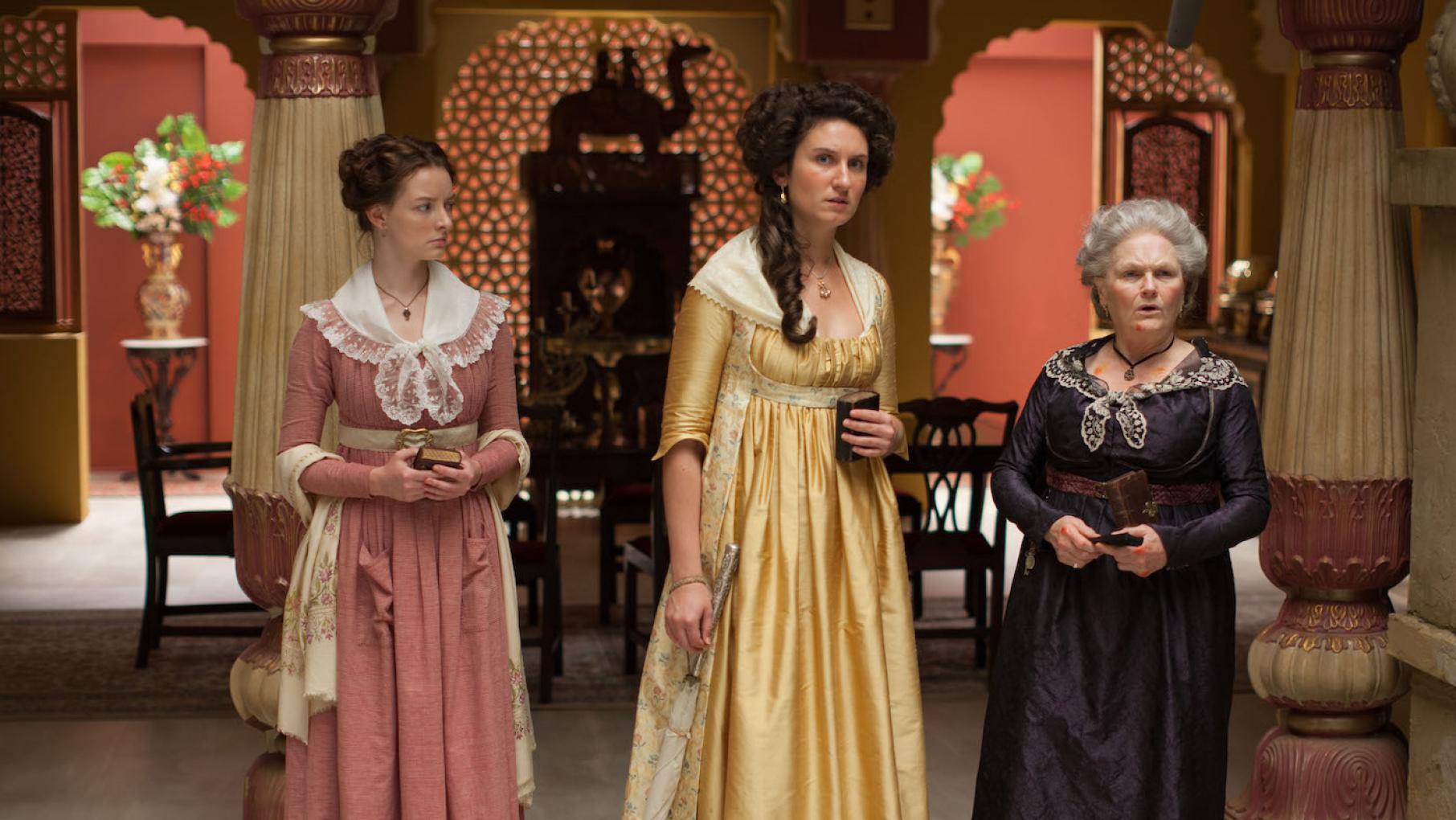 Margaret Osborne, Violet, and Henrietta Beecham in 'Beecham House.' Photo: Masterpiece