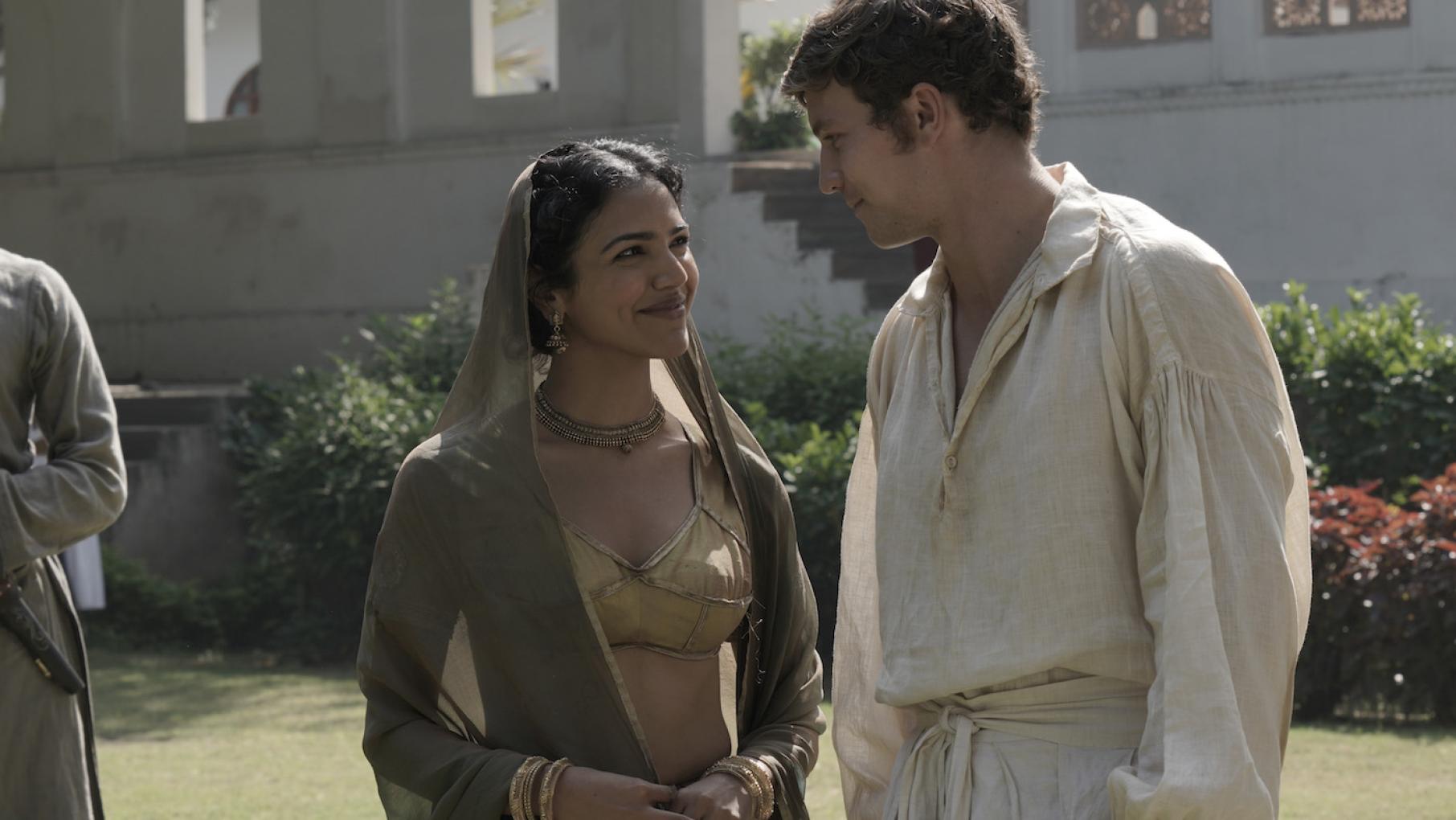 Chanchal and Daniel surreptitiously continue to deepen their relationship. Photo: Masterpiece Chanchal and Daniel in 'Beecham House.' Photo: Masterpiece