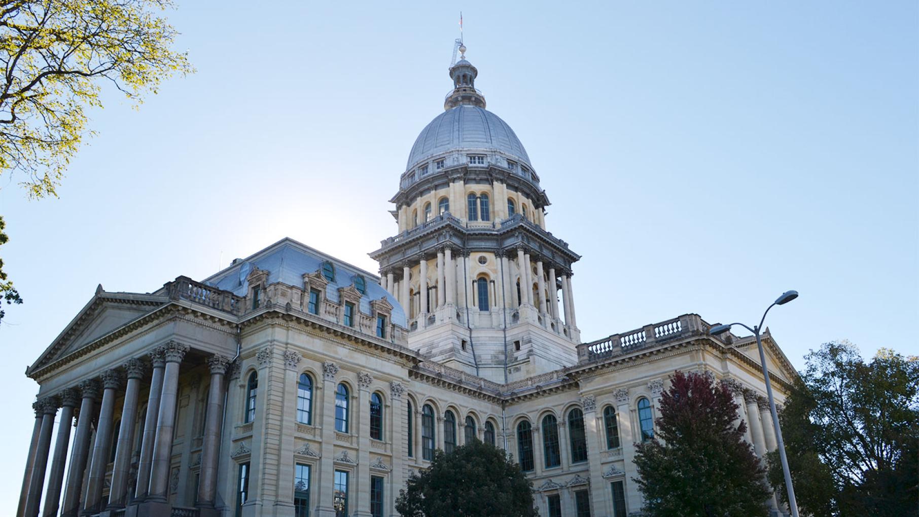 The Illinois State Capitol building. Photo: Erica Gunderson The Illinois State Capitol building. Photo: Erica Gunderson