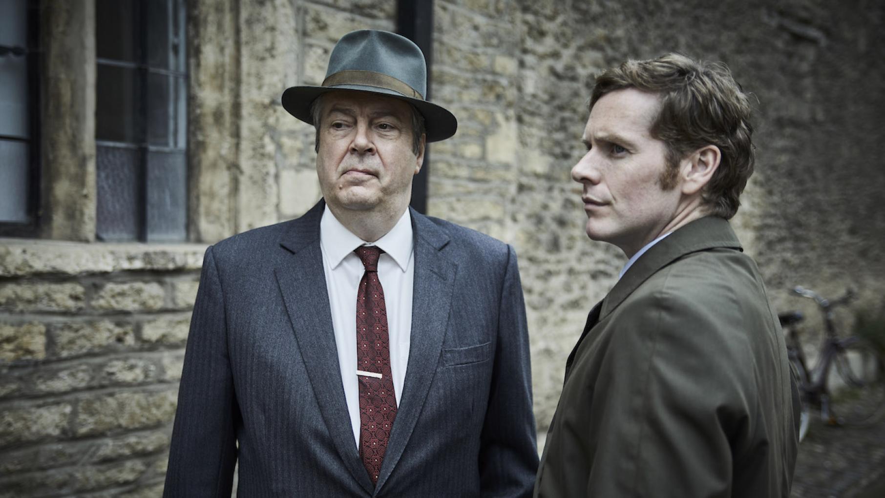 Thursday and Morse in 'Endeavour' season 7. Photo: Mammoth Screen