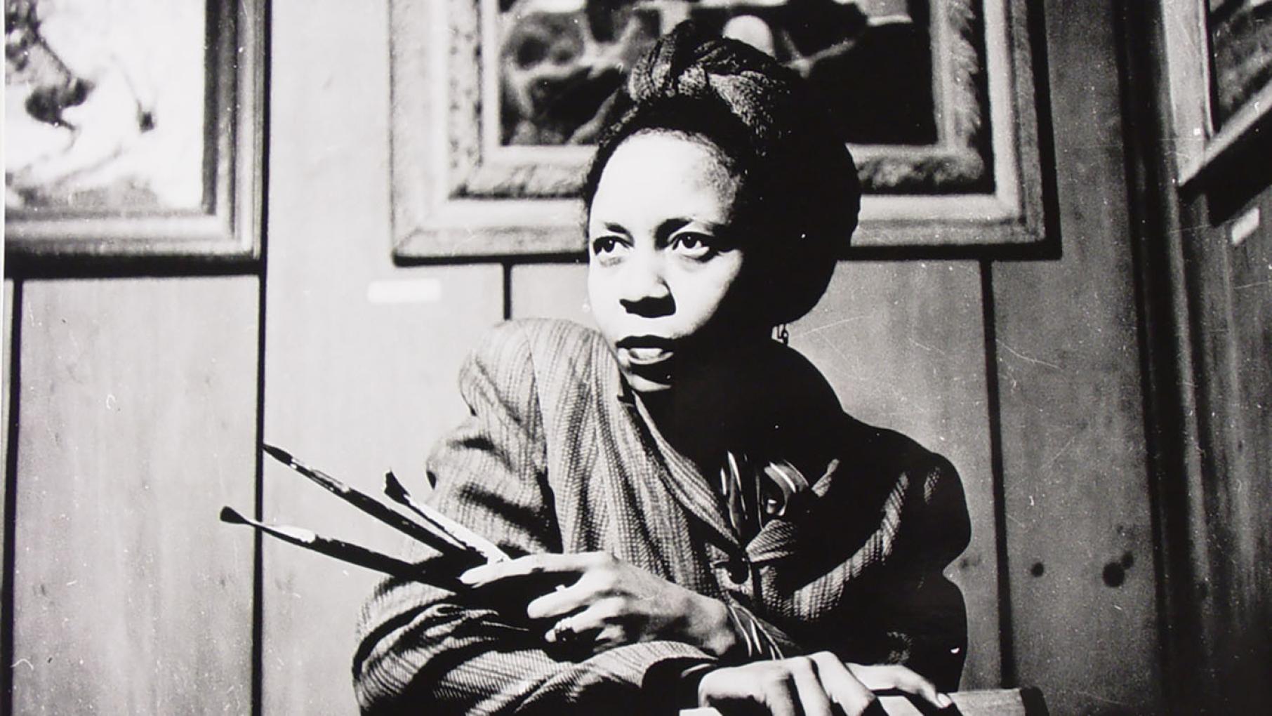 Margaret Burroughs established many important cultural institutions in Chicago. Photo: "Dusable to Obama: Chicago's Black Metropolis" / DuSable Museum of African American History. Vivian G. Harsh Research Collection of Afro-American History and Literature. Margaret Burroughs