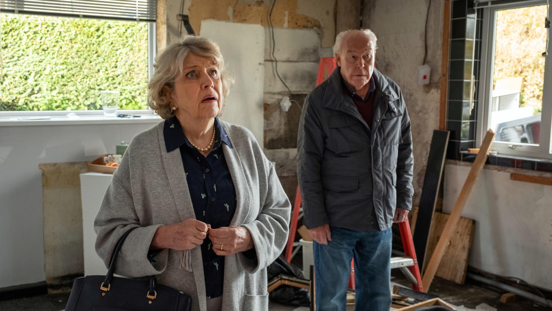 Celia must function without a kitchen for a while, and also keep Ted company while Alan works. Photo: Matt Squire Celia and Ted in 'Last Tango in Halifax.' Photo: Matt Squire