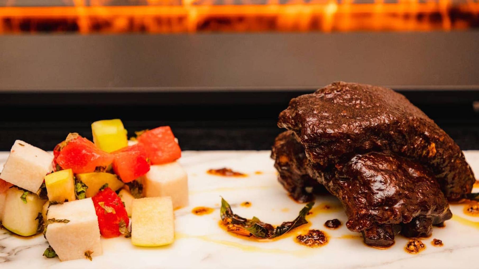 Vermilion's Blackened Chili Tamarind Ribs