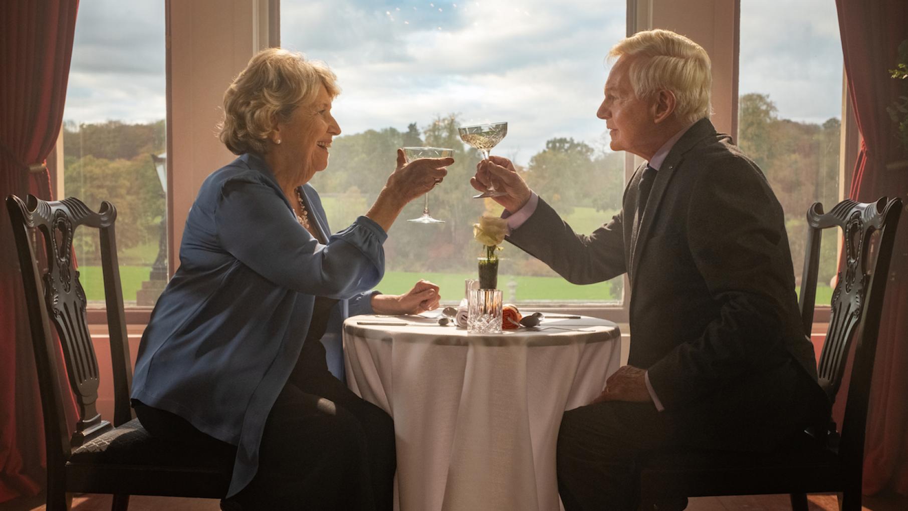 Celia and Alan work through their issues as they reach their seventh anniversary. Photo: Matt Squire Celia and Alan in 'Last Tango in Halifax.' Photo: Matt Squire