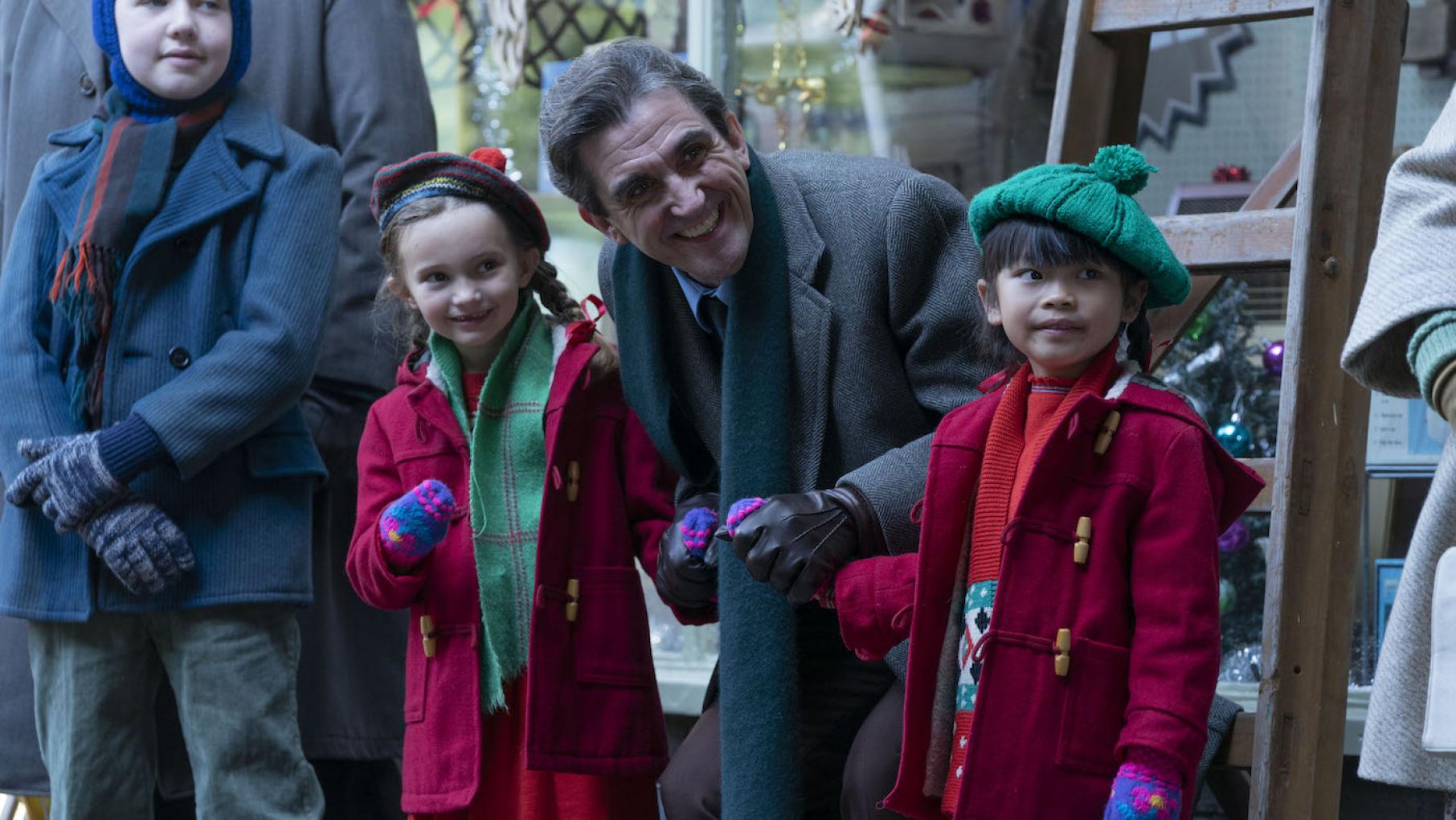 The circus is coming to Poplar over the holidays. Photo: BBC Worldwide Limited Dr. Turner with his children in 'Call the Midwife.' Photo: BBC Worldwide Limited