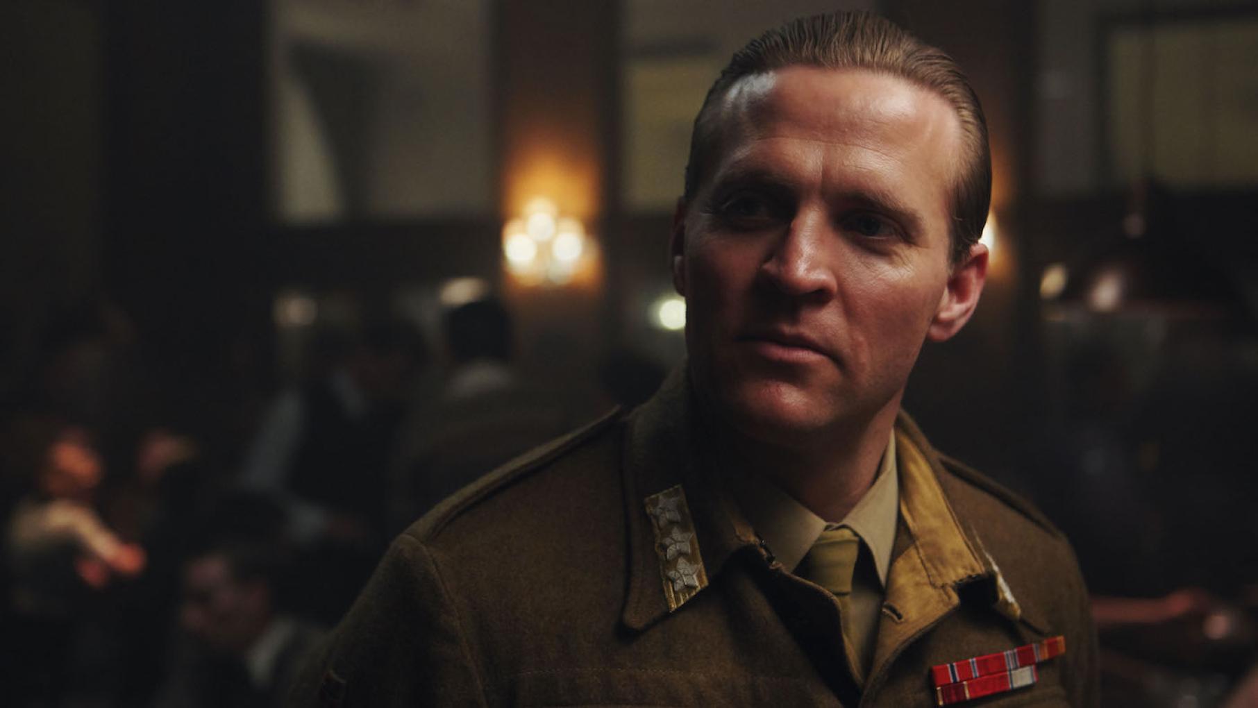 Olav struggles with his marriage while stuck alone in London. Photo: Masterpiece Crown Prince Olav in 'Atlantic Crossing.' Photo: Masterpiece