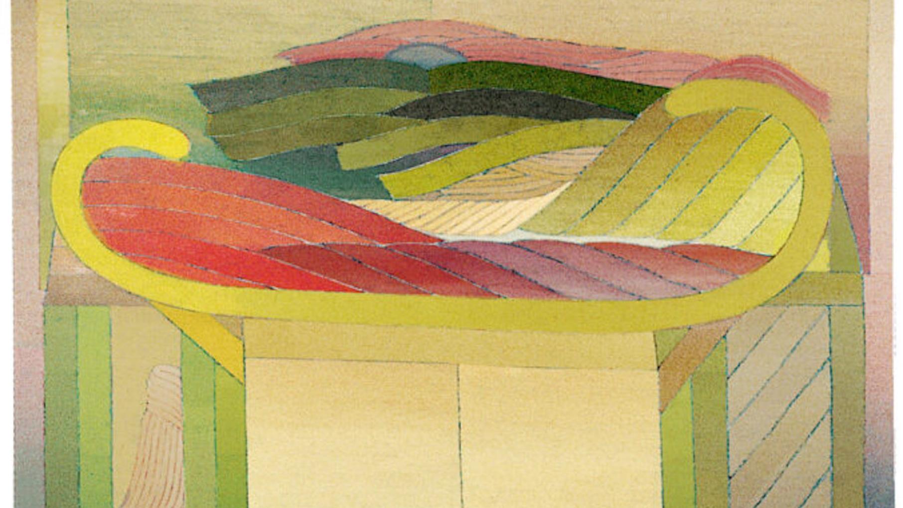 Miyoko Ito. Chinoiserie, 1970. Courtesy The Elmhurst University Art Collection