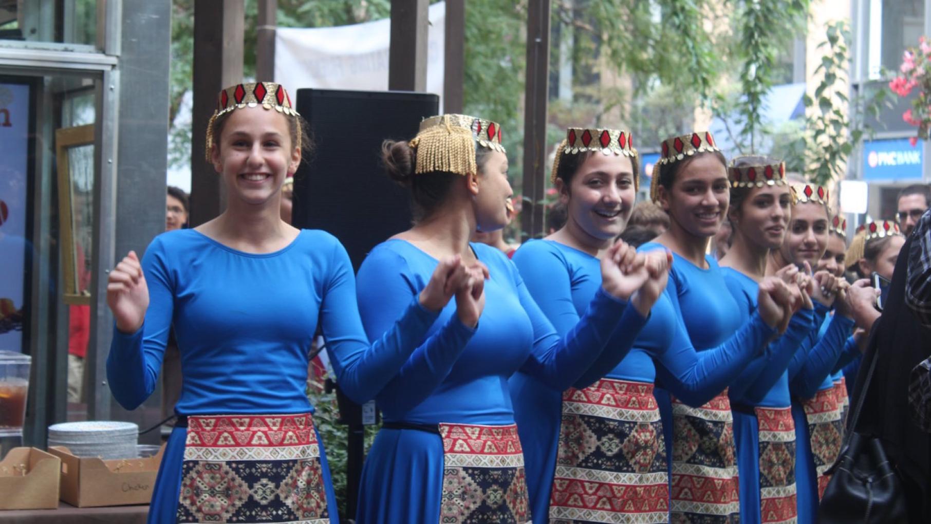 A cultural performance sponsored by the Honorary Consulate of the Republic of Armenia in Chicago. Photo: Courtesy Honorary Consulate of the Republic of Armenia in Chicago