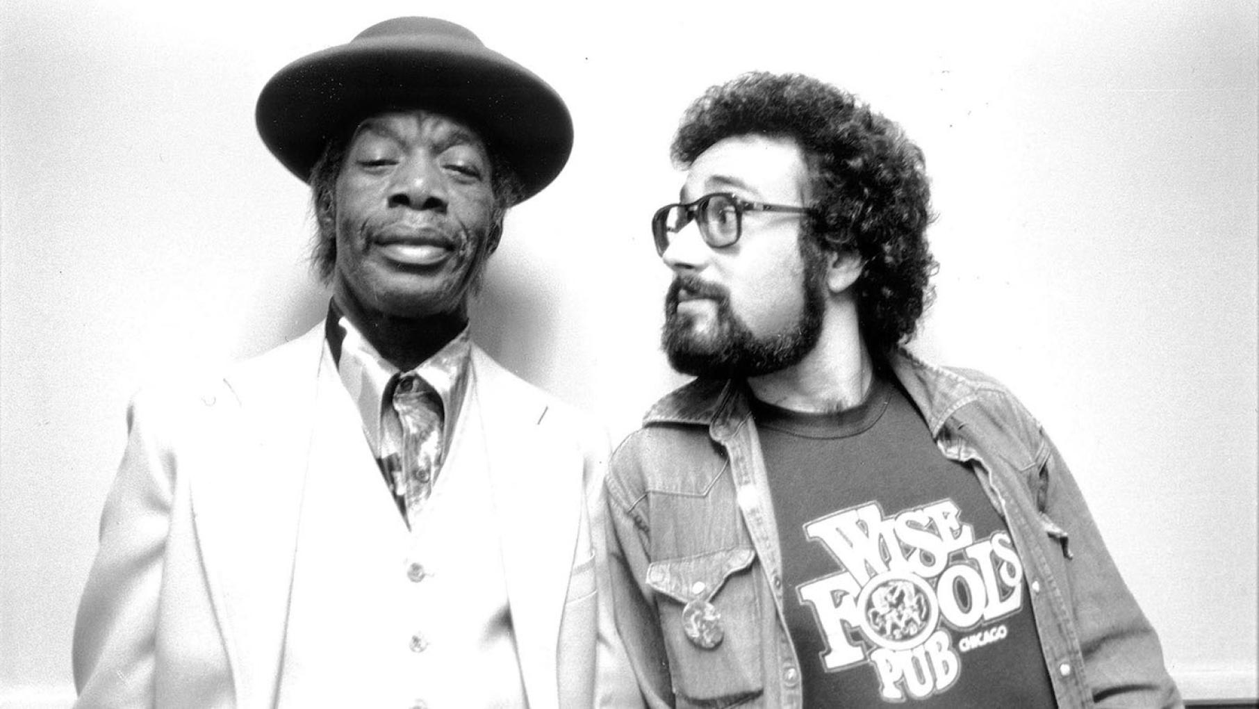 Bruce Iglauer with New Orleans' Professor Longhair, who signed to Alligator as it expanded beyond Chicago artists. Photo: Alligator Records/Michael Smith Professor Longhair and Bruce Iglauer. Photo: Alligator Records/Michael Smith