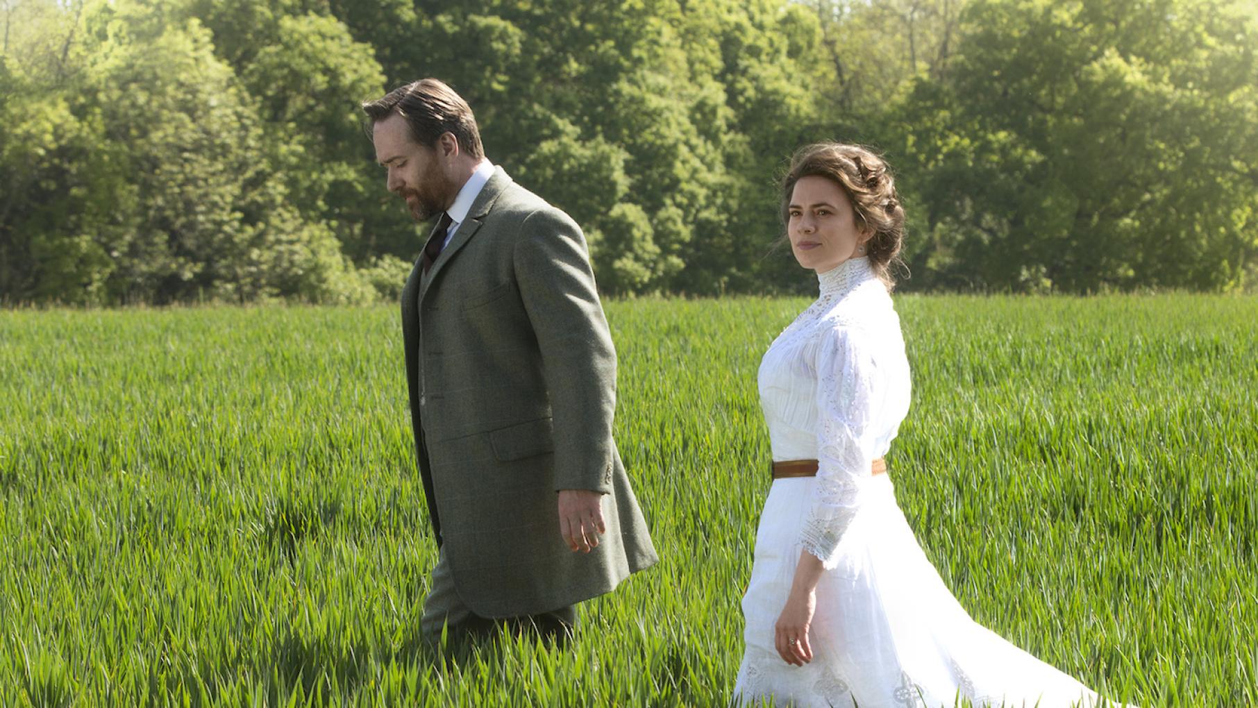 Henry Wilcox (Matthew MacFadyen) and Margaret Schlegel (Hayley Atwell) in 'Howards End.' Photo: Courtesy Starz Entertainment