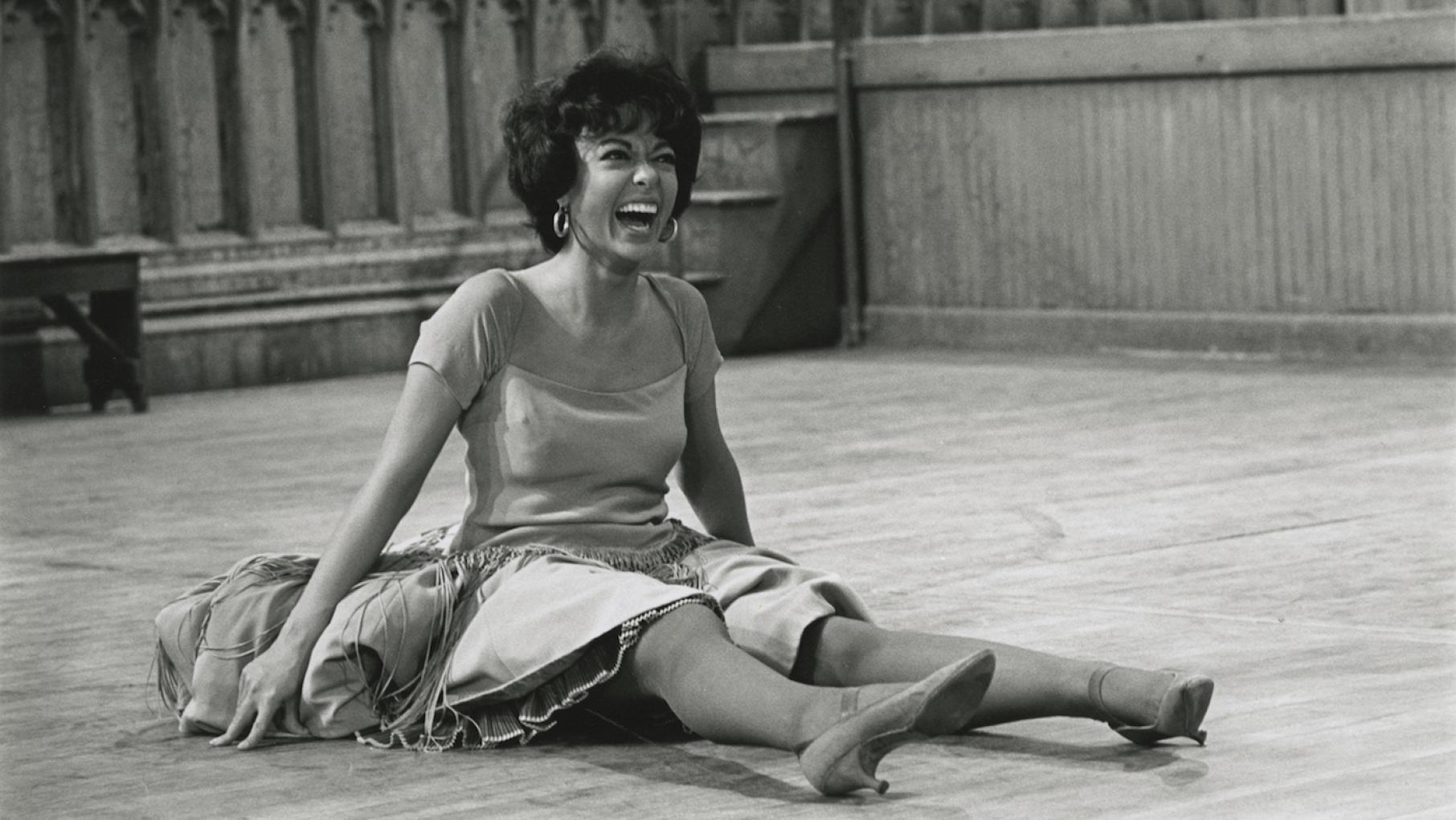 Rita Moreno in West Side Story rehearsals. Photo: MGM Media Licensing Rita Moreno in West Side Story rehearsals. Photo: MGM Media Licensing
