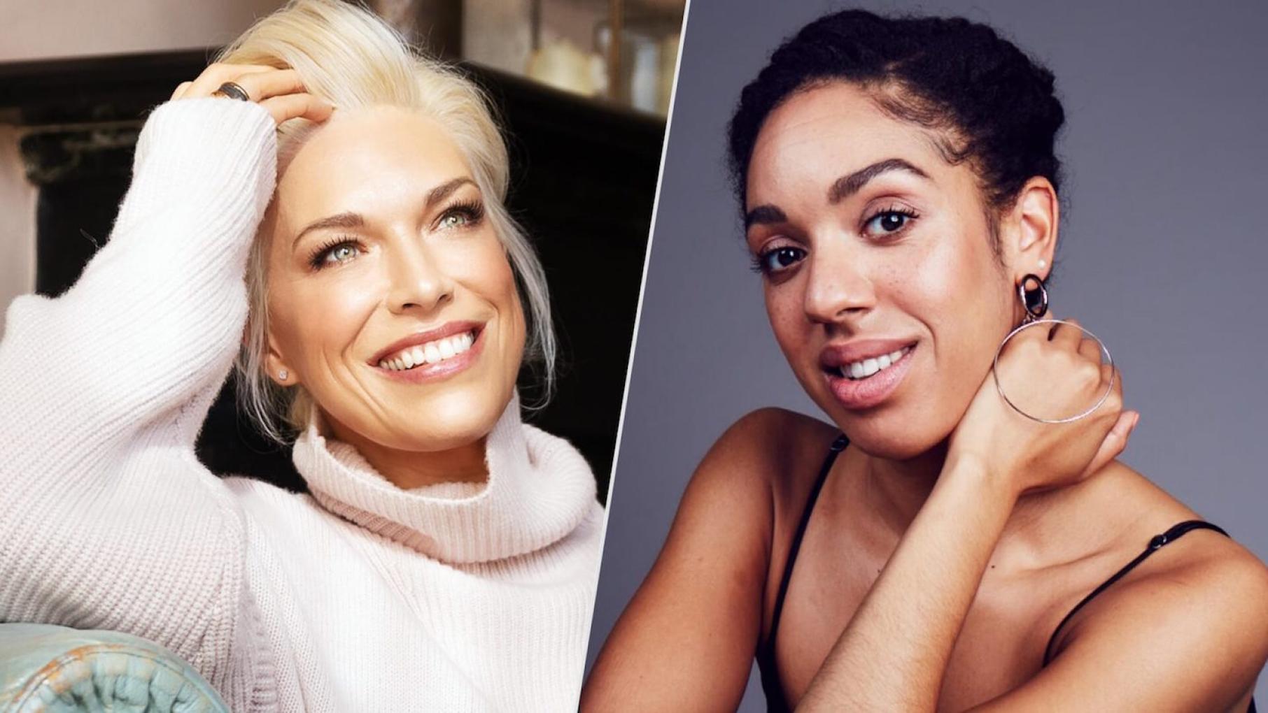 Hannah Waddingham and Pearl Mackie
