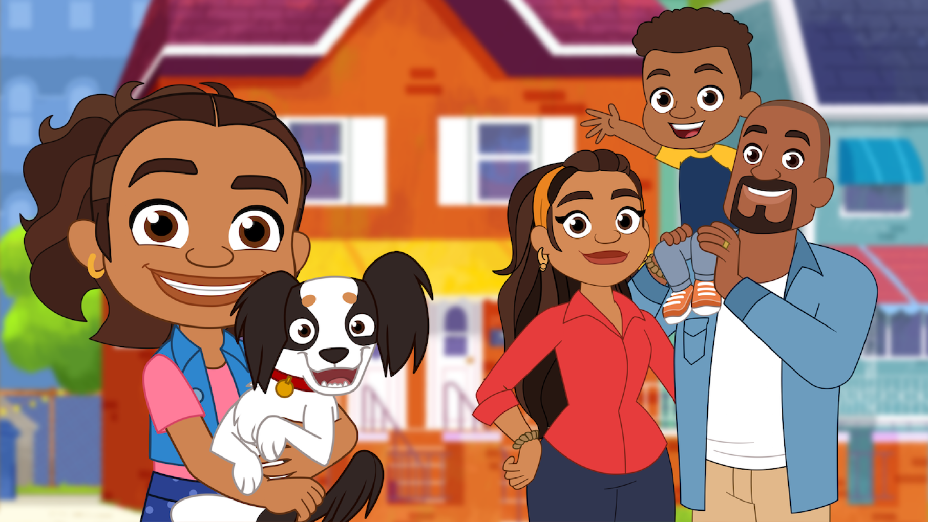 Alma and her family in 'Alma's Way.' Image: Courtesy Fred Rogers Productions