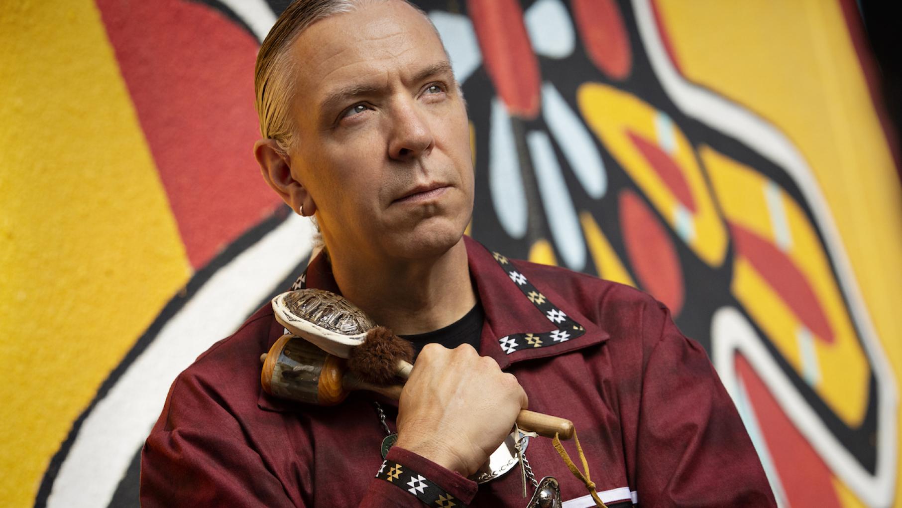"I identify very specifically as a Chickasaw classical composer," says Jerod Impichchaachaaha' Tate. Jerod Impichchaachaaha' Tate