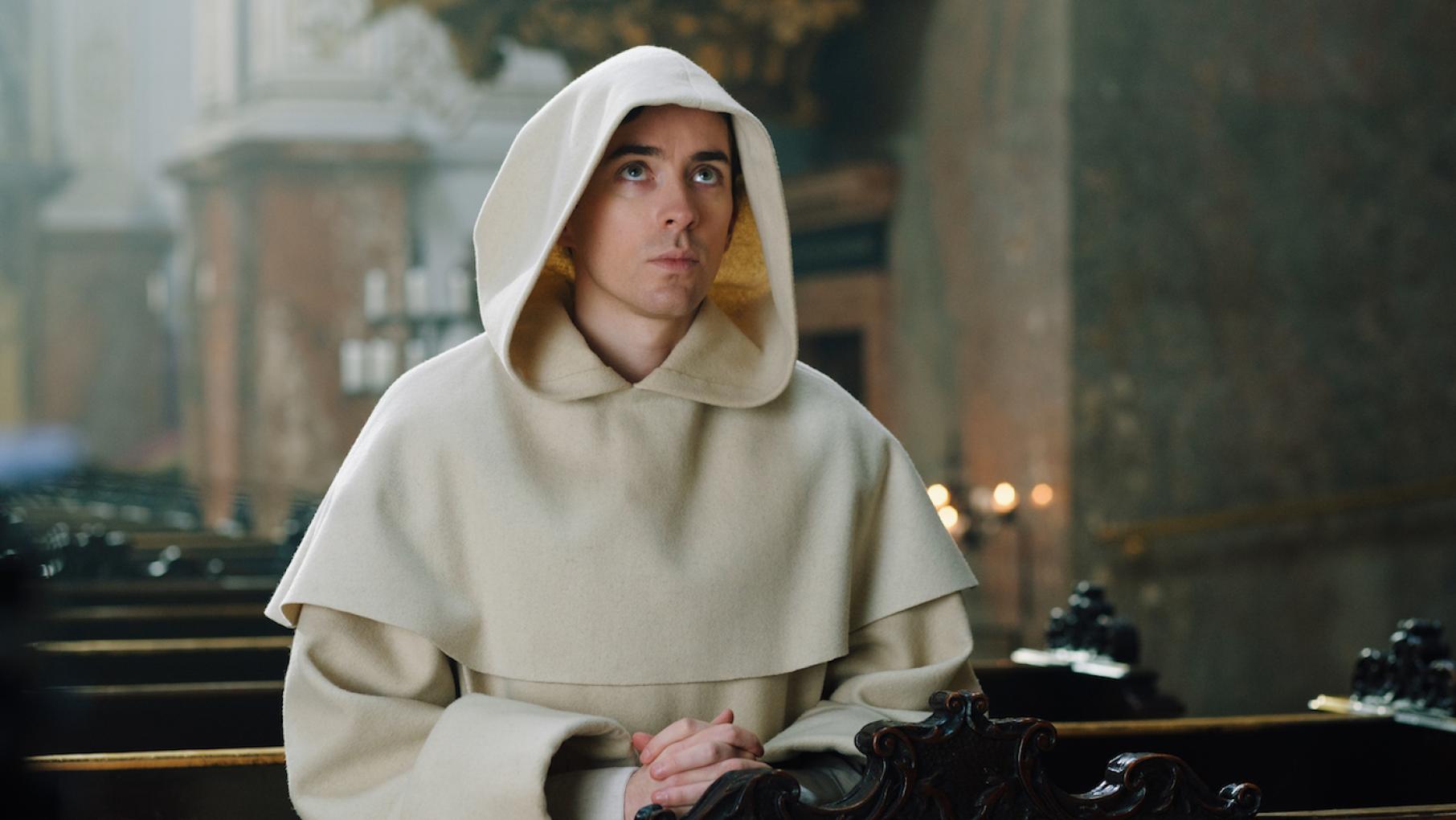 Max continues to investigate the cloistered world of a monastery undercover. Photo: Endor Production Ltd/MR Film GmbH Max undercover as a monk in Vienna Blood. Photo: Endor Production Ltd/MR Film GmbH