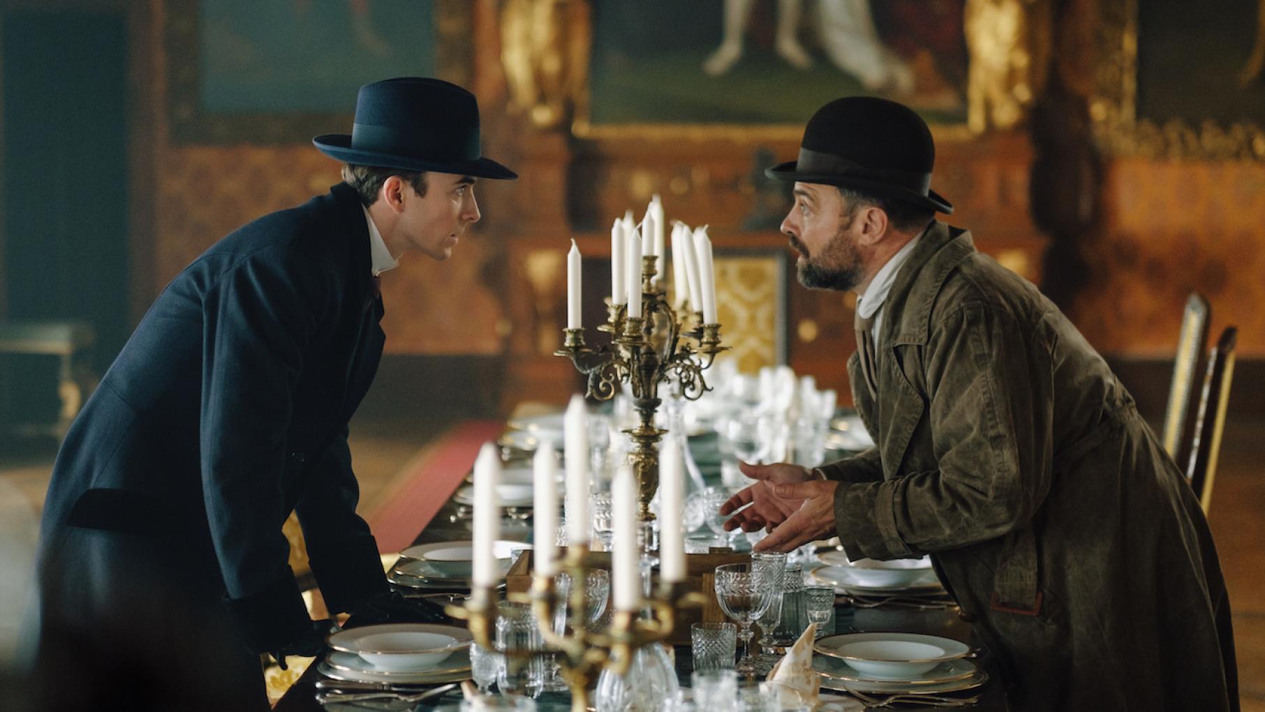 Max and Oskar end up in the midst of geopolitical maneuverings that eventually helped set off World War I. Photo: Endor Production Ltd/MR Film GmbH Max and Oskar in season 2 of Vienna Blood. Photo: Endor Production Ltd/MR Film GmbH