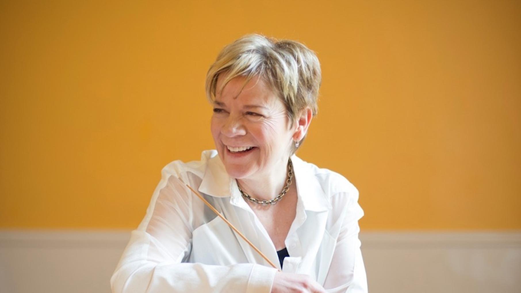 Marin Alsop. Photo: Adrienne White