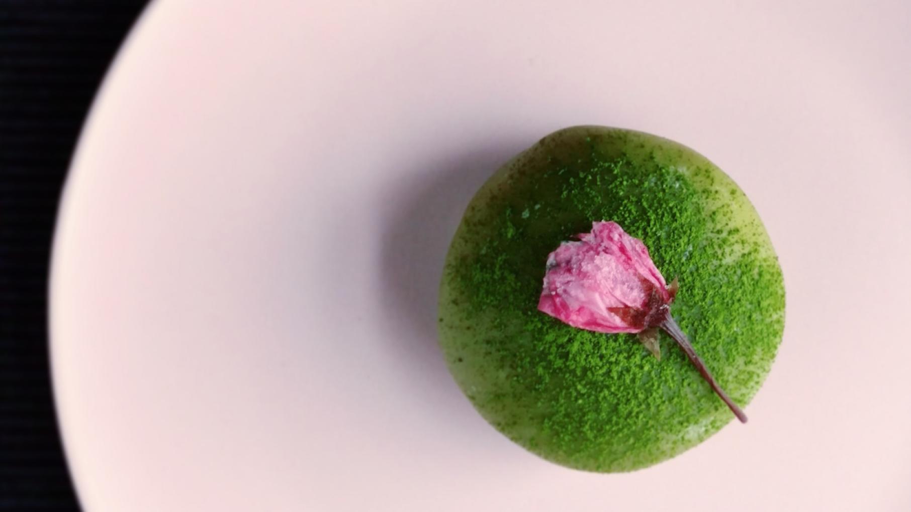 Strawberry and Cream daifuku mochi made by Elle Lei of SUGOi Sweets. Photo: Elle Lei