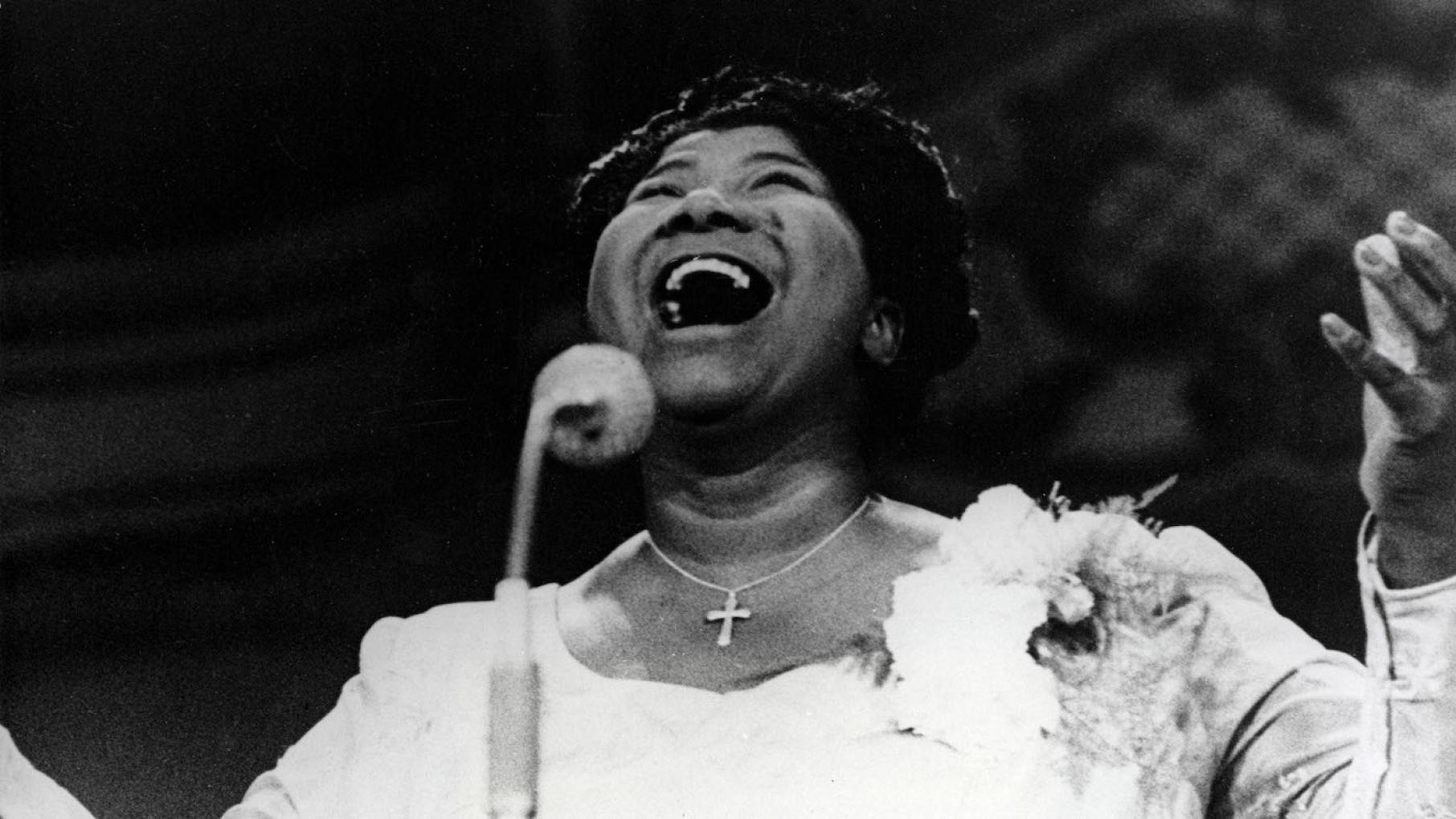 Mahalia Jackson. Photo: Pictorial Press Ltd / Alamy Stock Photo