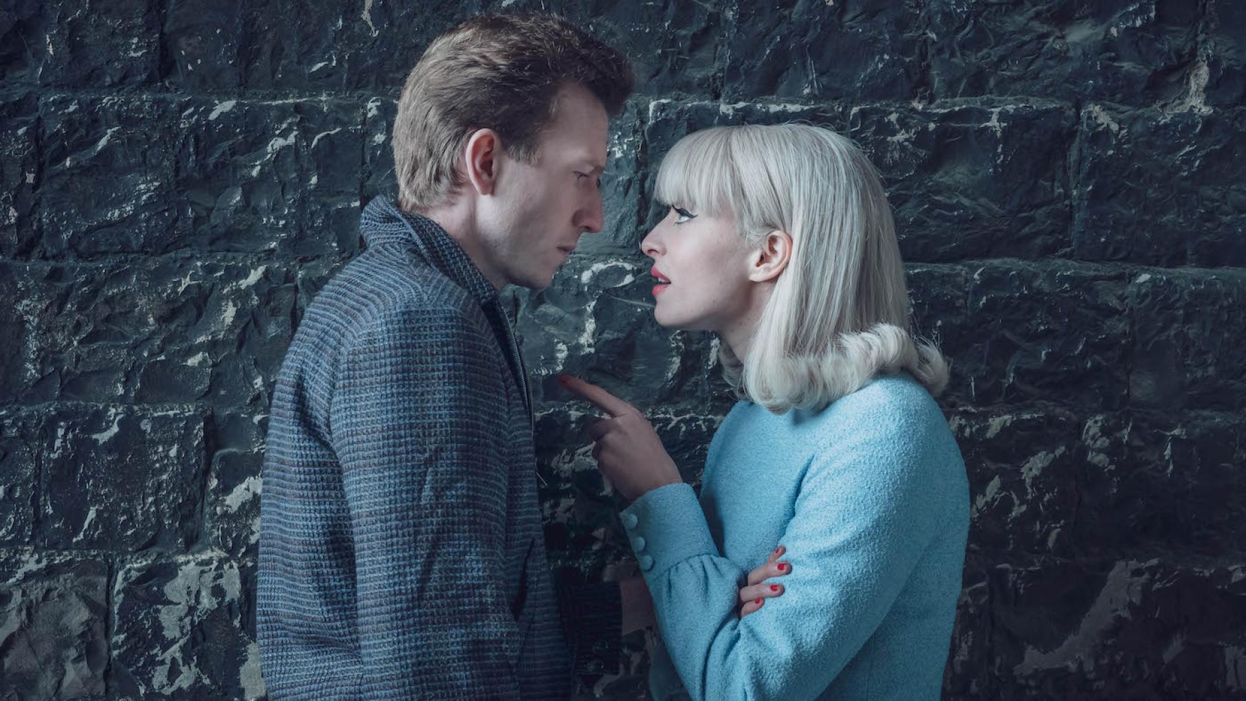 Suspicions about Jack and Vivien have piled up in the NSM, putting them both in danger. Photo: Red Production Company and Masterpiece Jack and Vivien in Ridley Road. Photo: Red Production Company and Masterpiece
